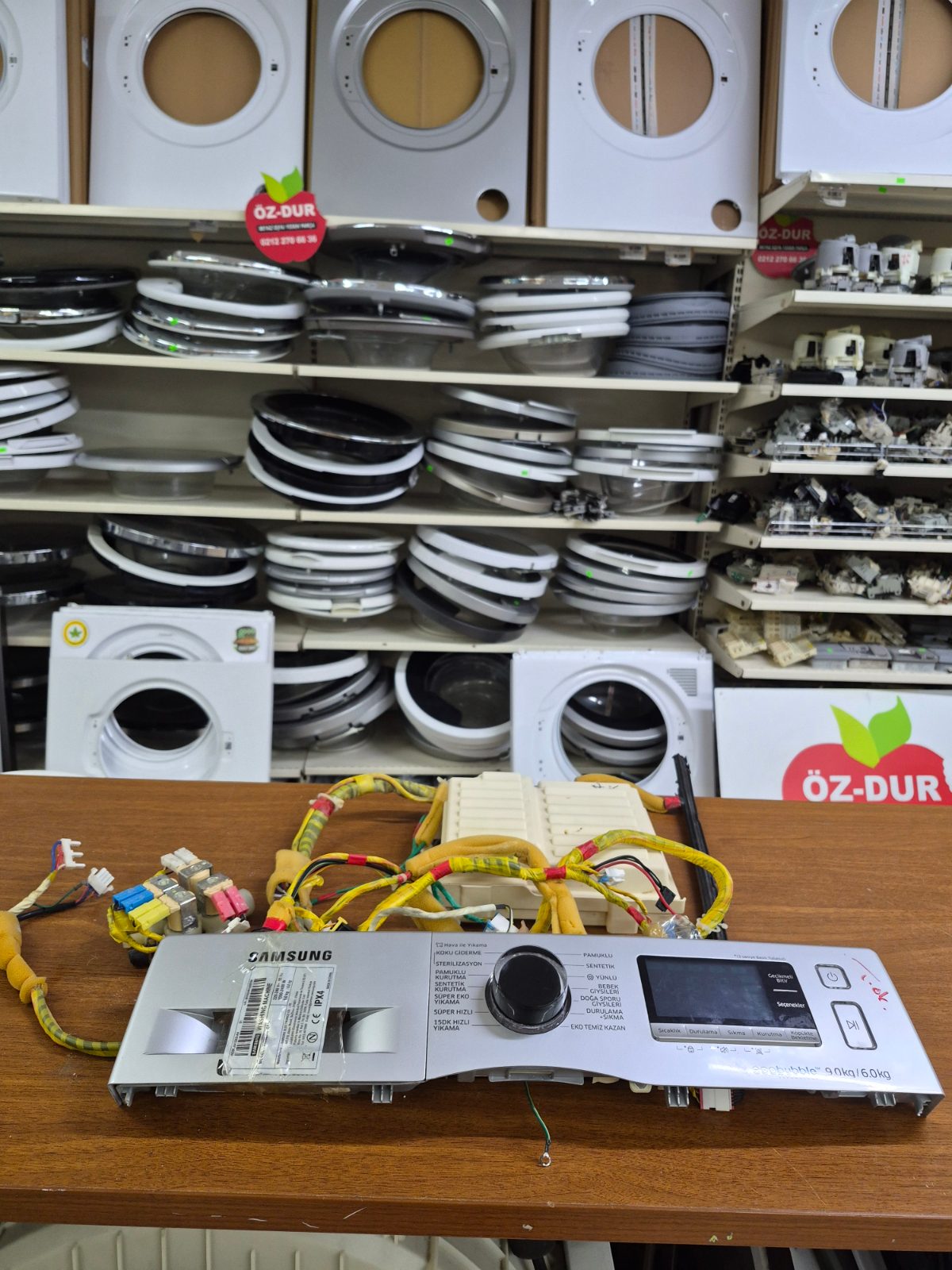 WD90J6410AS  SAMSUNG ÇAMAŞIR MAKİNESİ ANAKART YEDEK PARÇA — görsel 2