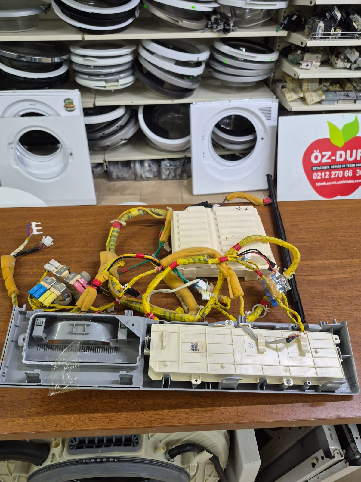 WD90J6410AS  SAMSUNG ÇAMAŞIR MAKİNESİ ANAKART YEDEK PARÇA — görsel 3