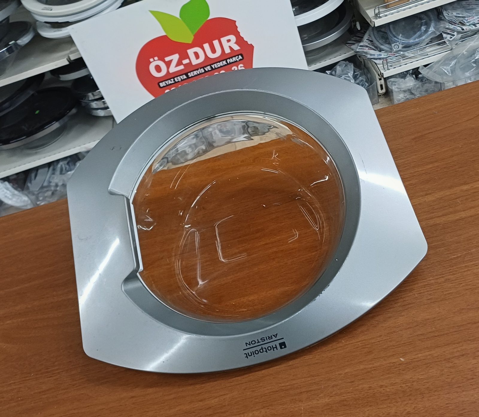 Hotpoint Ariston Aqualtis Çamaşır Makinesi Kapağı Gri (AQ9D / AQ8F / AQ113 Uyumlu) — görsel 2