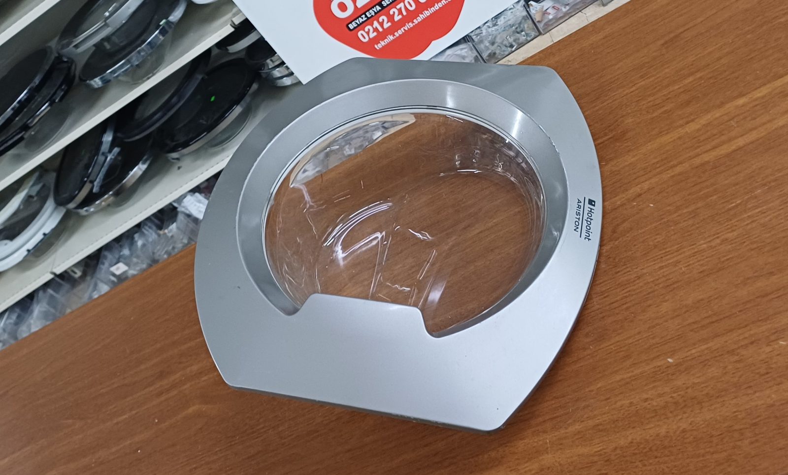 Hotpoint Ariston Aqualtis Çamaşır Makinesi Kapağı Gri (AQ9D / AQ8F / AQ113 Uyumlu) — görsel 4