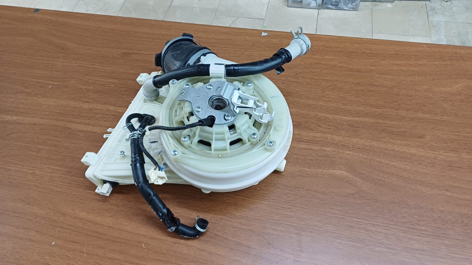 Arçelik 9146 YK Kurutma Makinesi Fan Motoru Komple Gövde - Orijinal Çıkma — görsel 1