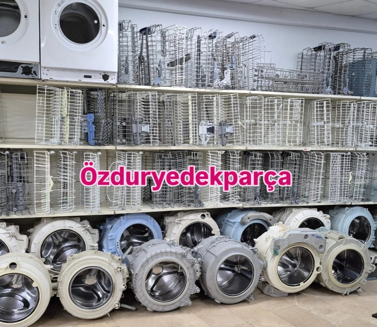 ​Hotpoint Ariston Çamaşır Makinesi Kazanı / Tamburu (FMG 723 - 823 - 923 - 1023 Uyumlu) - Orijinal 2. El Çıkma — görsel 4