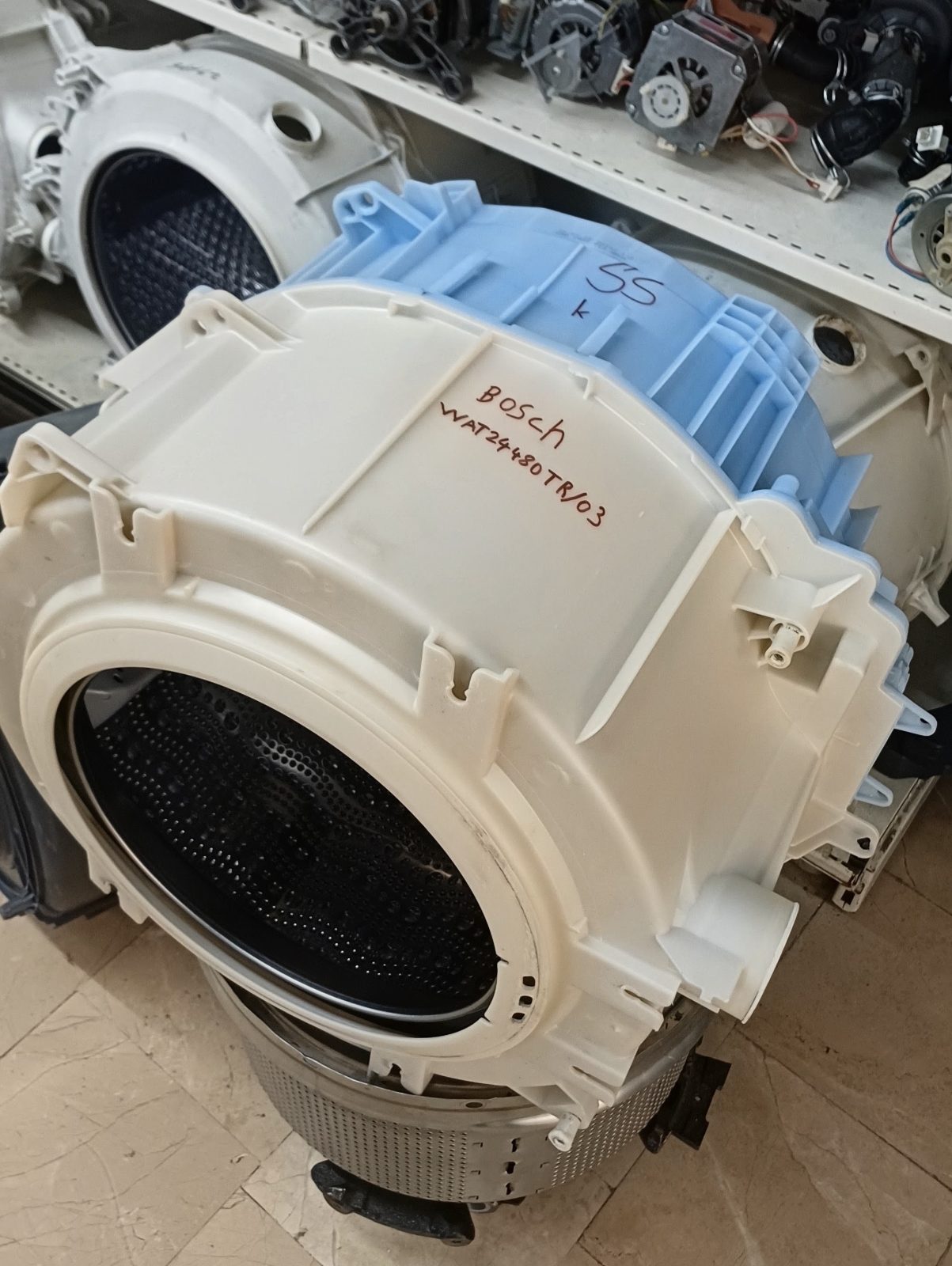 Bosch WAT24480 Serie 6 Çamaşır Makinesi Orijinal Çıkma Komple Kazan (BSH Uyumlu) — görsel 2