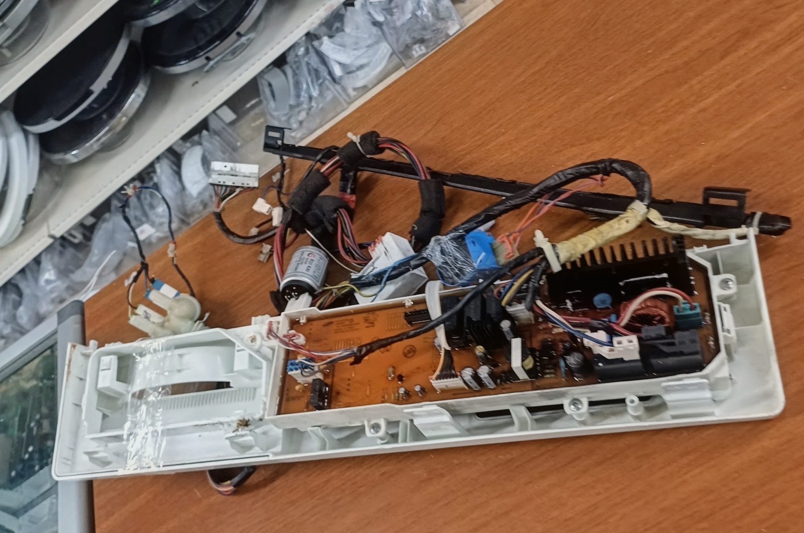 Samsung 9 Kg Çamaşır Makinesi Orijinal Çıkma Ön Panel ve Kart Komple — görsel 3