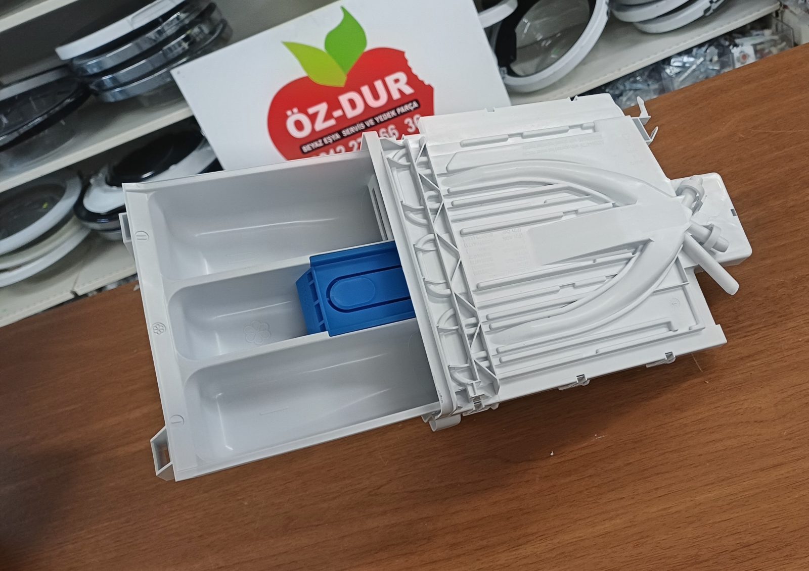 Bosch Siemens Profilo Çamaşır Makinesi Deterjan Kutusu Komple Takım - 11056324 (Orijinal — görsel 5
