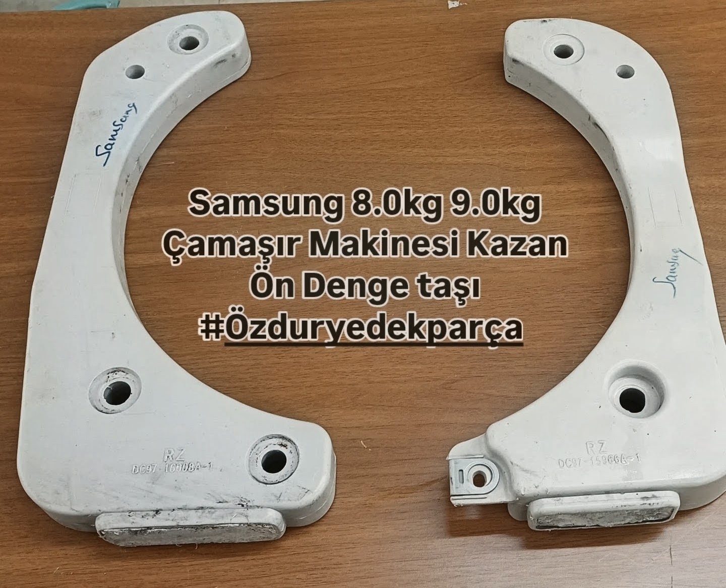 Samsung Çamaşır Makinesi Ön Denge Taşı (8 kg / 9 kg Uyumlu) — görsel 3