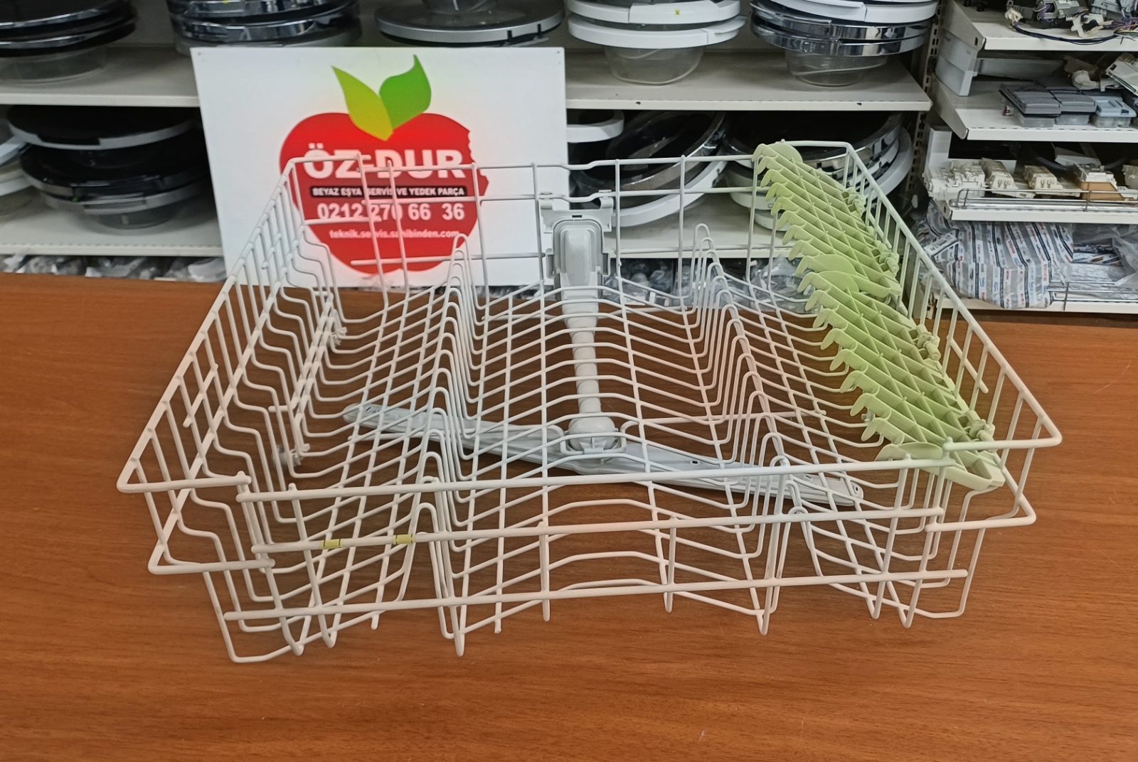Arçelik Beko Altus Uyumlu Bulaşık Makinesi Üst Sepeti Komple Fıskiyeli (1799500100) — görsel 1