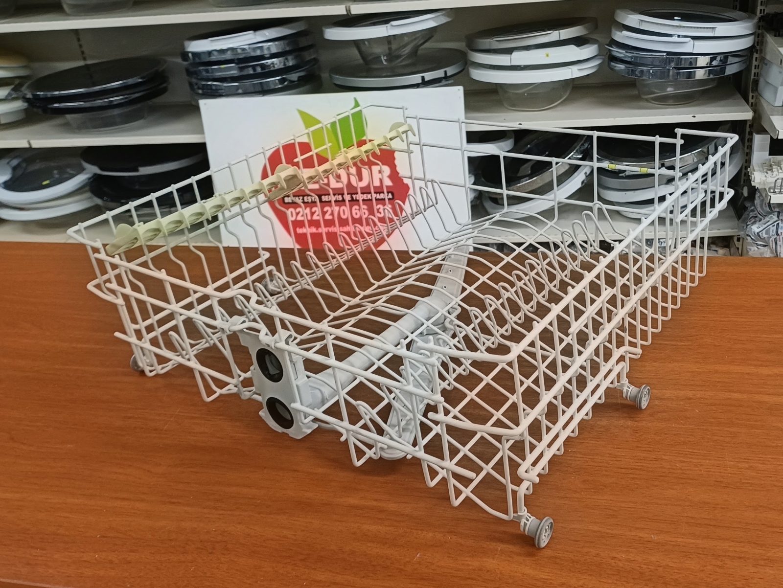 Arçelik Beko Altus Uyumlu Bulaşık Makinesi Üst Sepeti Komple Fıskiyeli (1799500100) — görsel 4