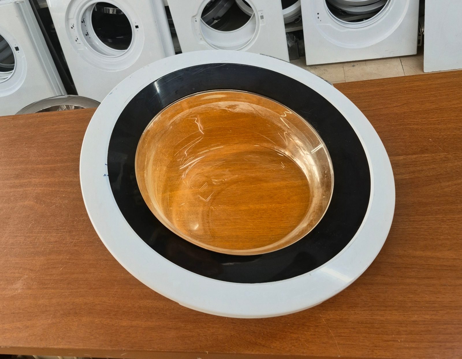 Beko BK 8101 E Çamaşır Makinesi Komple Kapak Grubu (Siyah Halkalı - Orijinal)