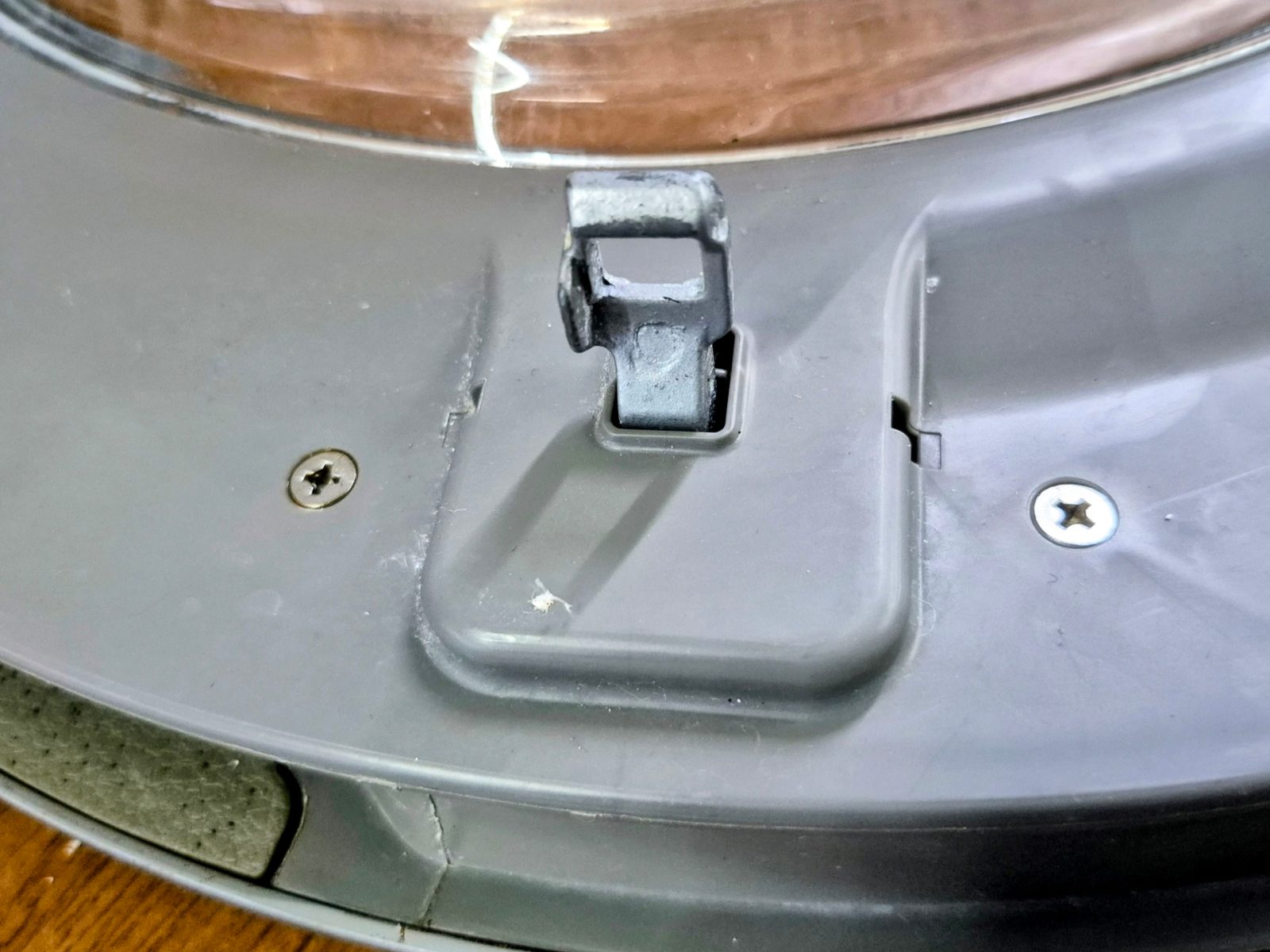 LG Çamaşır Makinesi Komple Ön Kapak ve Menteşe (Gri/Gümüş) – F2J5TNP7S Uyumlu — görsel 3