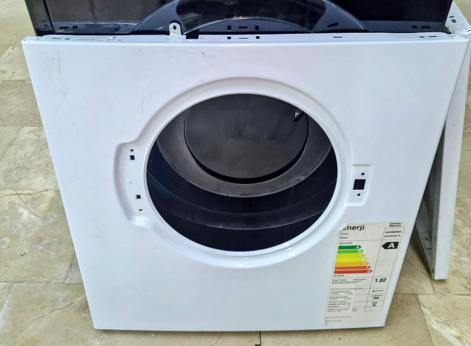 Siemens Bosch Profilo Çamaşır Makinesi Ön Panel Sacı / Ön Gövde - Orijinal — görsel 3