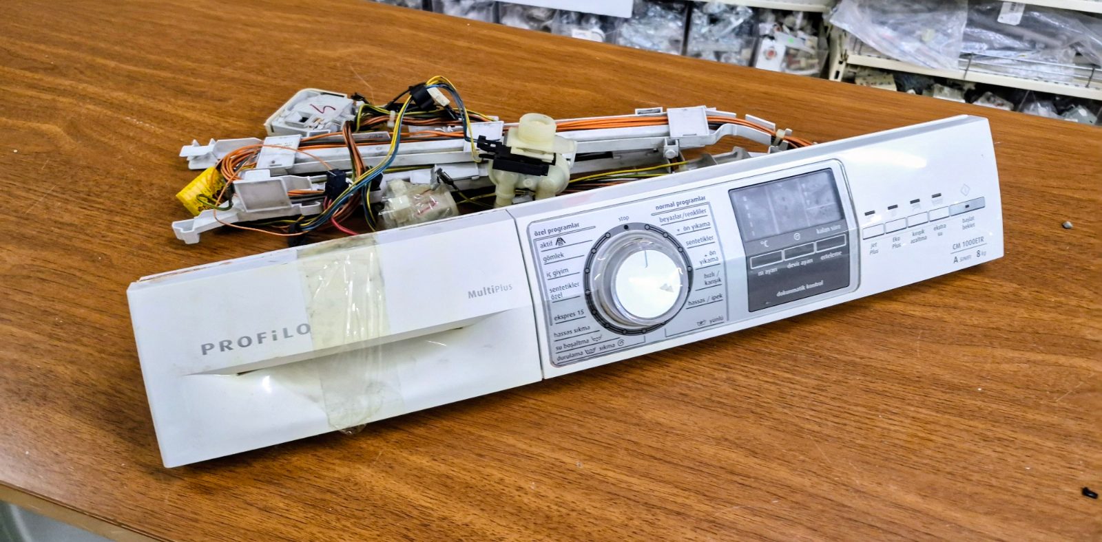 Profilo CM 1000ETR Çamaşır Makinesi Ön Paneli / Ekran Kartı (8 kg A Sınıfı) — görsel 2