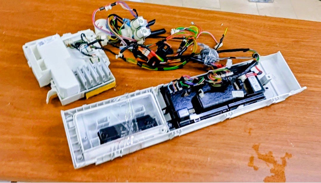 Arçelik 9103 YP Çamaşır Makinesi Beyin Kartı + Ön Pano + Kablo Tesisat Grubu (Orijinal) — görsel 2