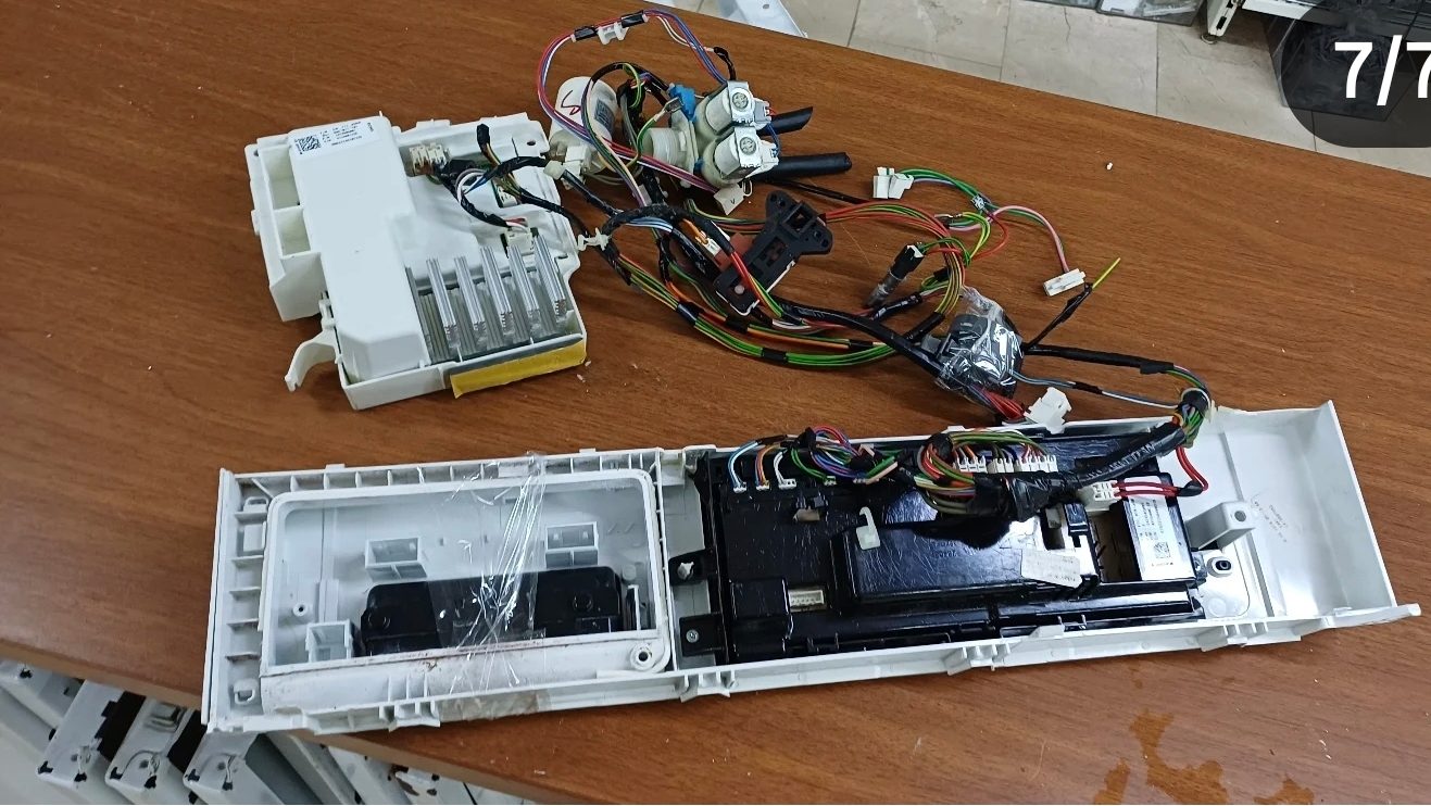 Arçelik 9103 YP Çamaşır Makinesi Beyin Kartı + Ön Pano + Kablo Tesisat Grubu (Orijinal) — görsel 3