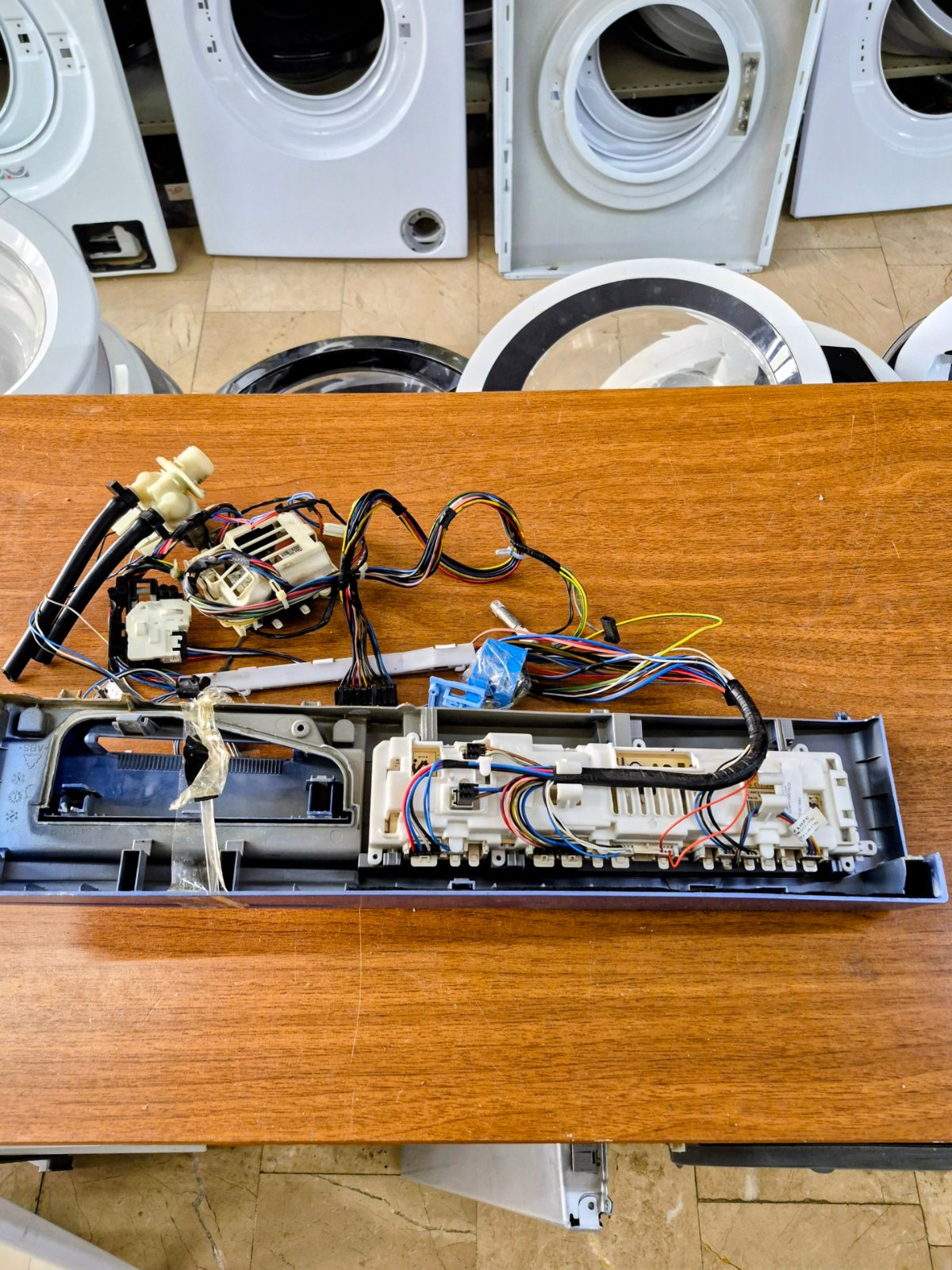 VESTEL Çamaşır Makinesi HIZLI 9812 TME Orijinal Ön Panel ve Kart (Mavi) — görsel 4