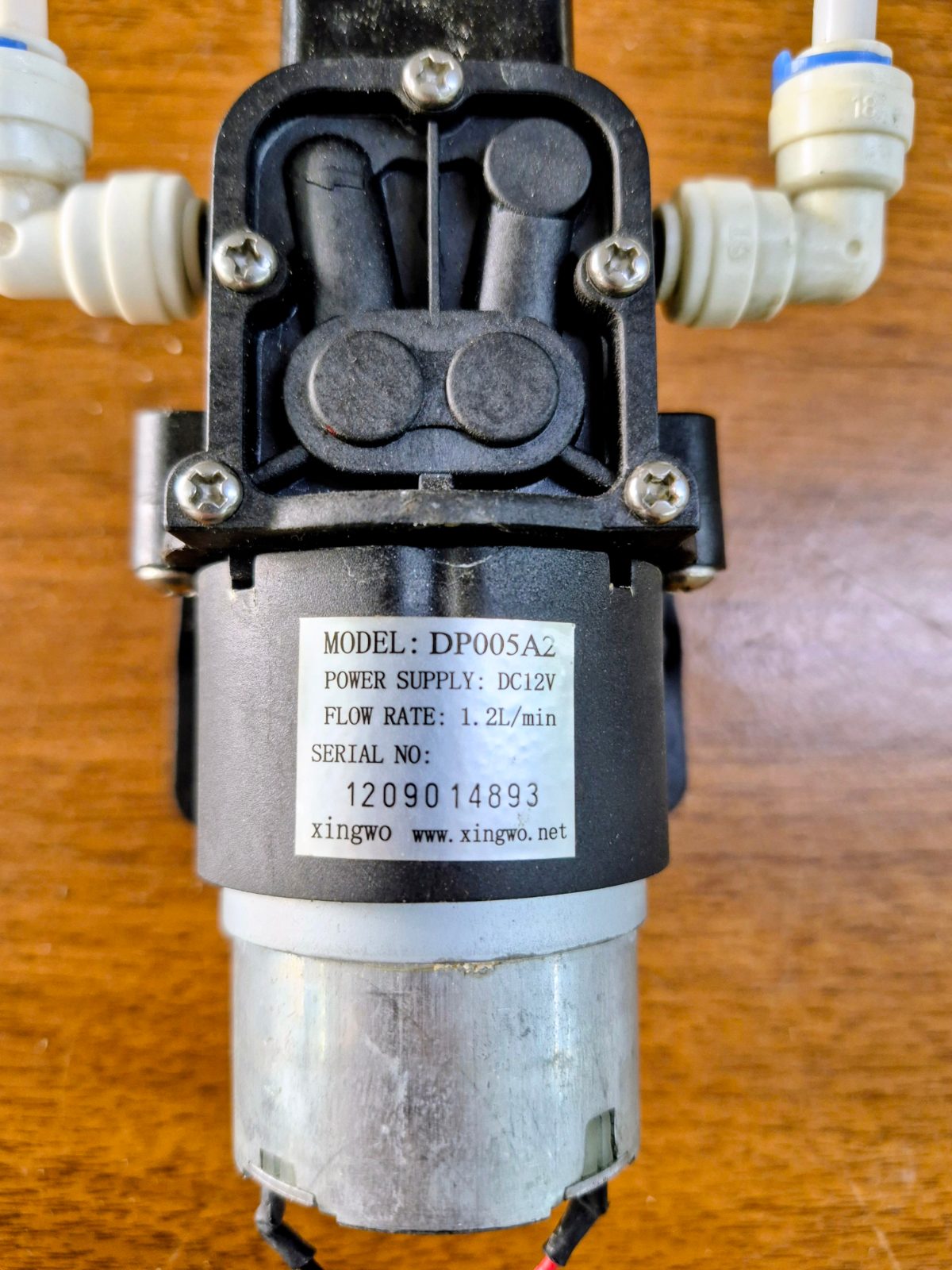 DP005A2 12V DC Su sebili motoru Diyafram Su Pompası (1.2 L/dk) - Mini Sıvı Transfer Motoru — görsel 3