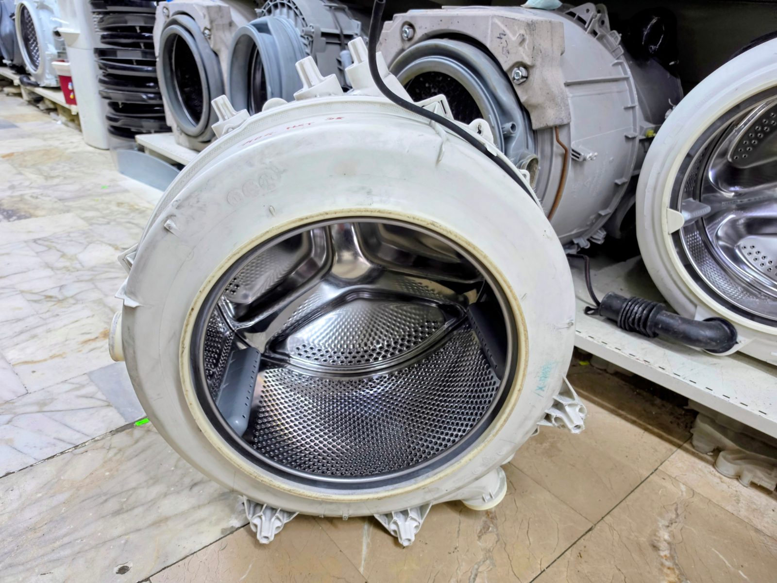 Arçelik 7104 HST Çamaşır Makinesi Orijinal Çıkma Komple Kazan Tambur Grubu — görsel 1