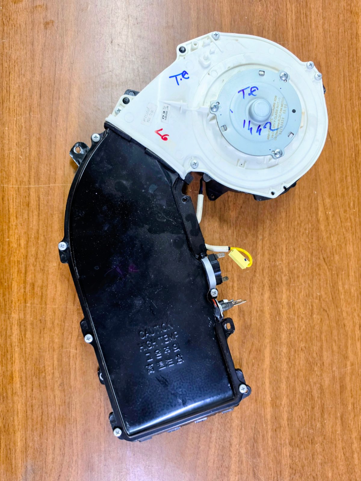 LG Kurutmalı Çamaşır Makinesi Kurutma Fan Motoru ve Tüneli Komple (4681ER1007E) — görsel 2