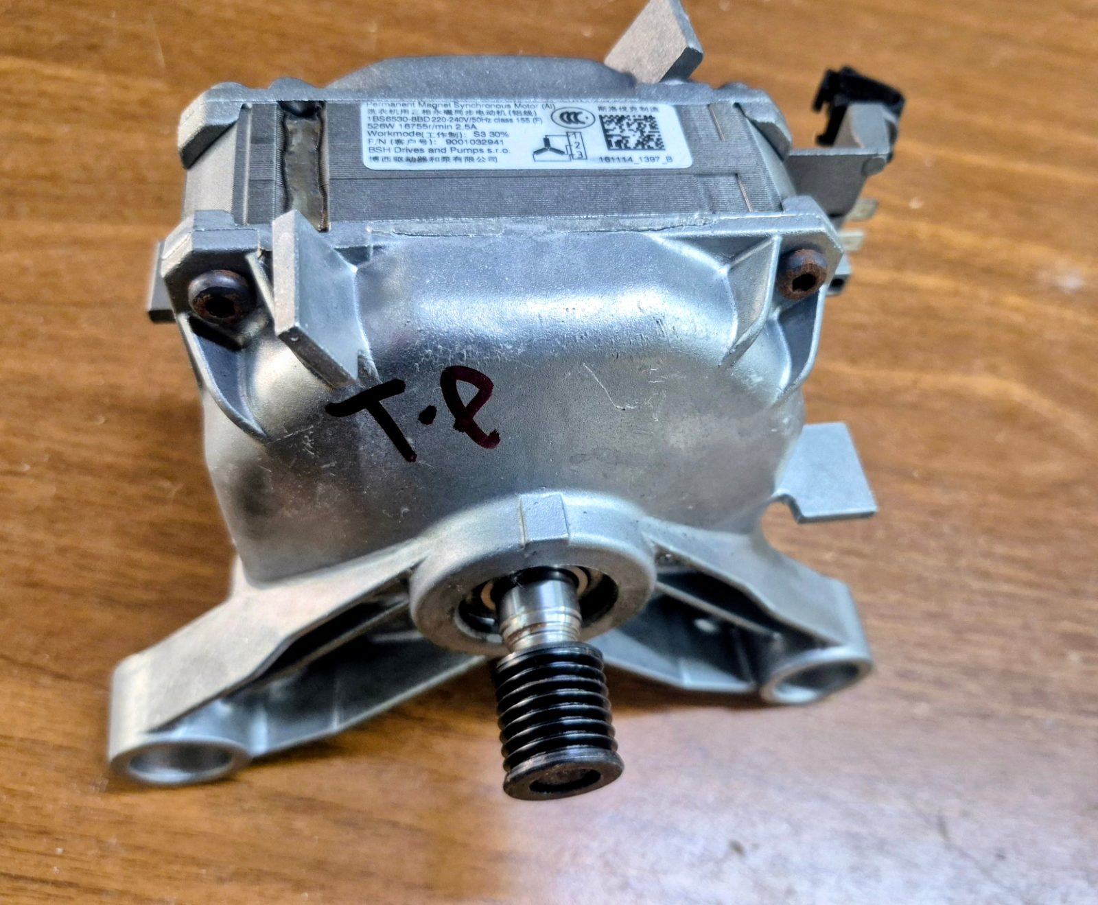 Bosch Siemens Profilo Çamaşır Makinesi BLDC Motor 00146206 - Özdur Yedek Parça — görsel 1
