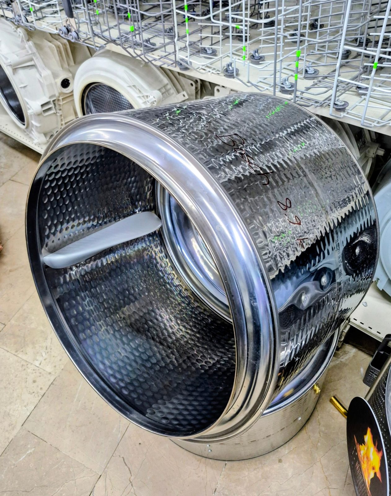 Bosch WTS86511TR Çamaşır Kurutma Makinesi Orijinal Kazan / Tambur — görsel 7