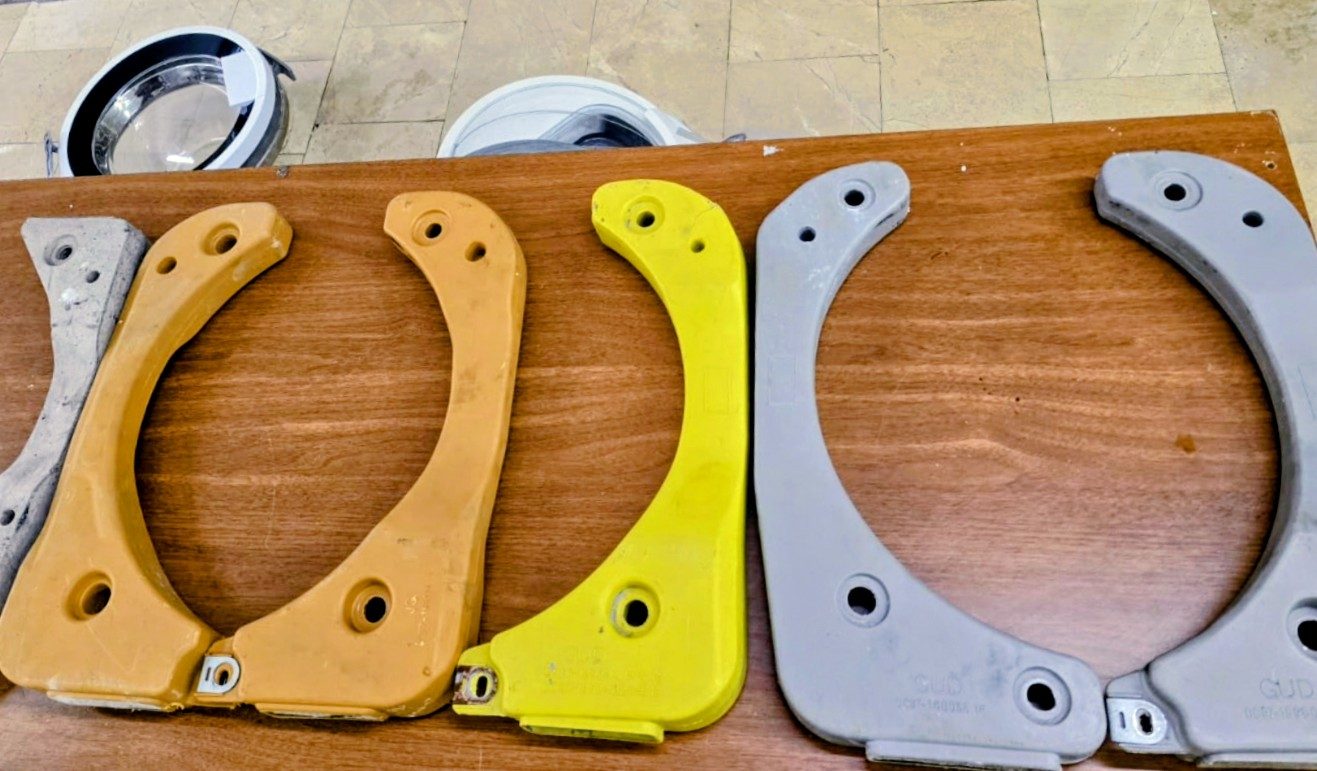 Samsung Çamaşır Makinesi Ön Denge Betonları / Taşları - Sağ ve Sol Taraf — görsel 1