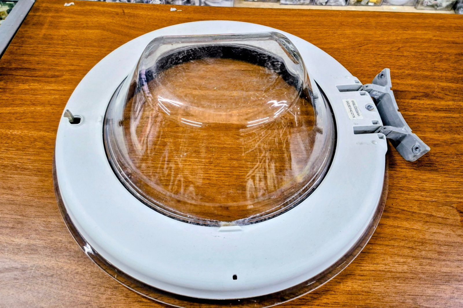 Samsung WW90J5260GS Orijinal Çamaşır Makinesi Kapağı (Siyah - Şeffaf) — görsel 2