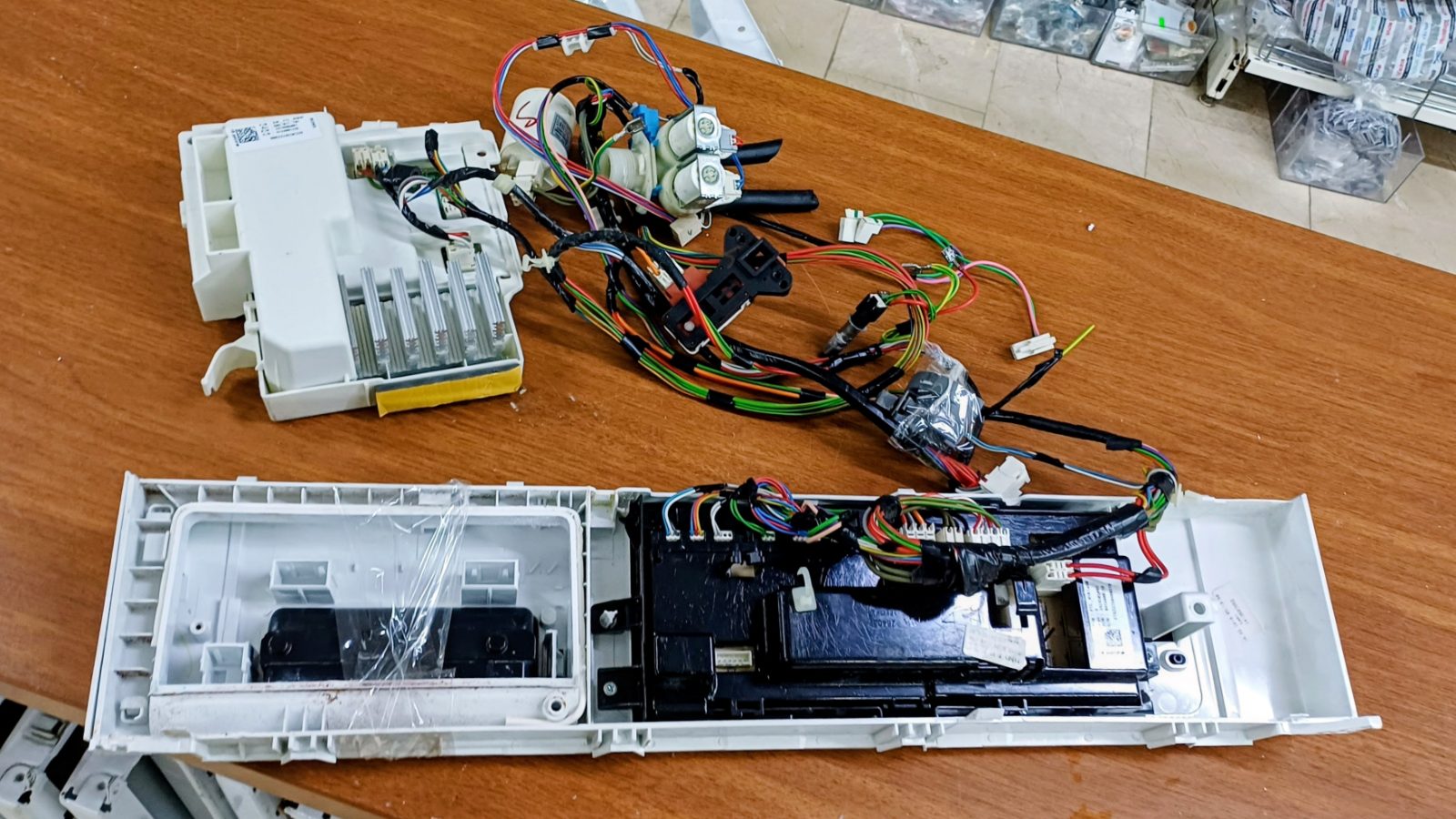 Arçelik 9103 YCM Çamaşır Makinesi Ekran Kartı, Ön Panel ve Kablo Tesisatı Grubu (Orijinal) — görsel 2
