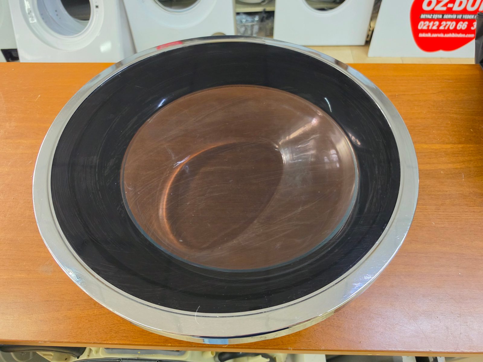 Vestel Hızlı 10912TT (10 KG) Çamaşır Makinesi Komple Ön Kapak  ​Uyumlu Model: Vestel Hızlı 10912TT 10 kg serisi ve aynı kapak yapısını kullanan muadili Vestel / Seg / Regal modelleri — görsel 10