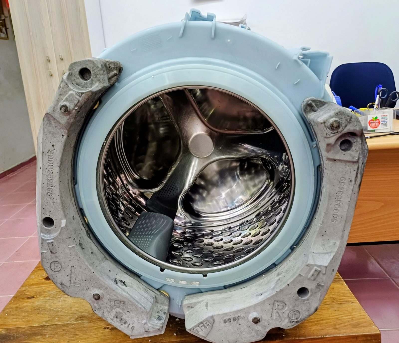 Bosch Logixx 8 - Logixx 9 KG Çamaşır Makinesi Komple Kazan — görsel 5