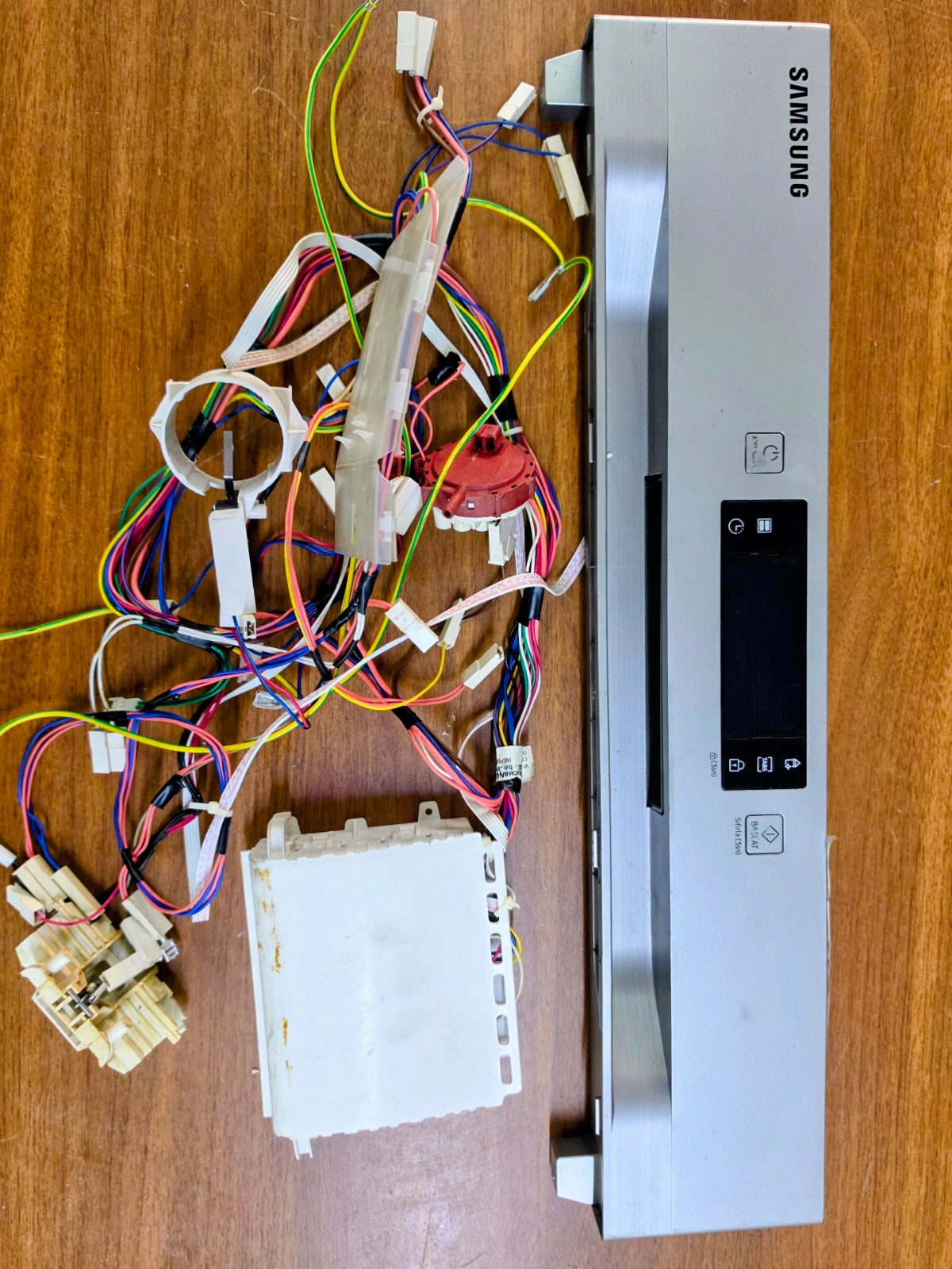 Samsung DW60M5040FS/TR Bulaşık Makinesi Ana Kart, Ekran Paneli ve Kablo Tesisatı — görsel 1