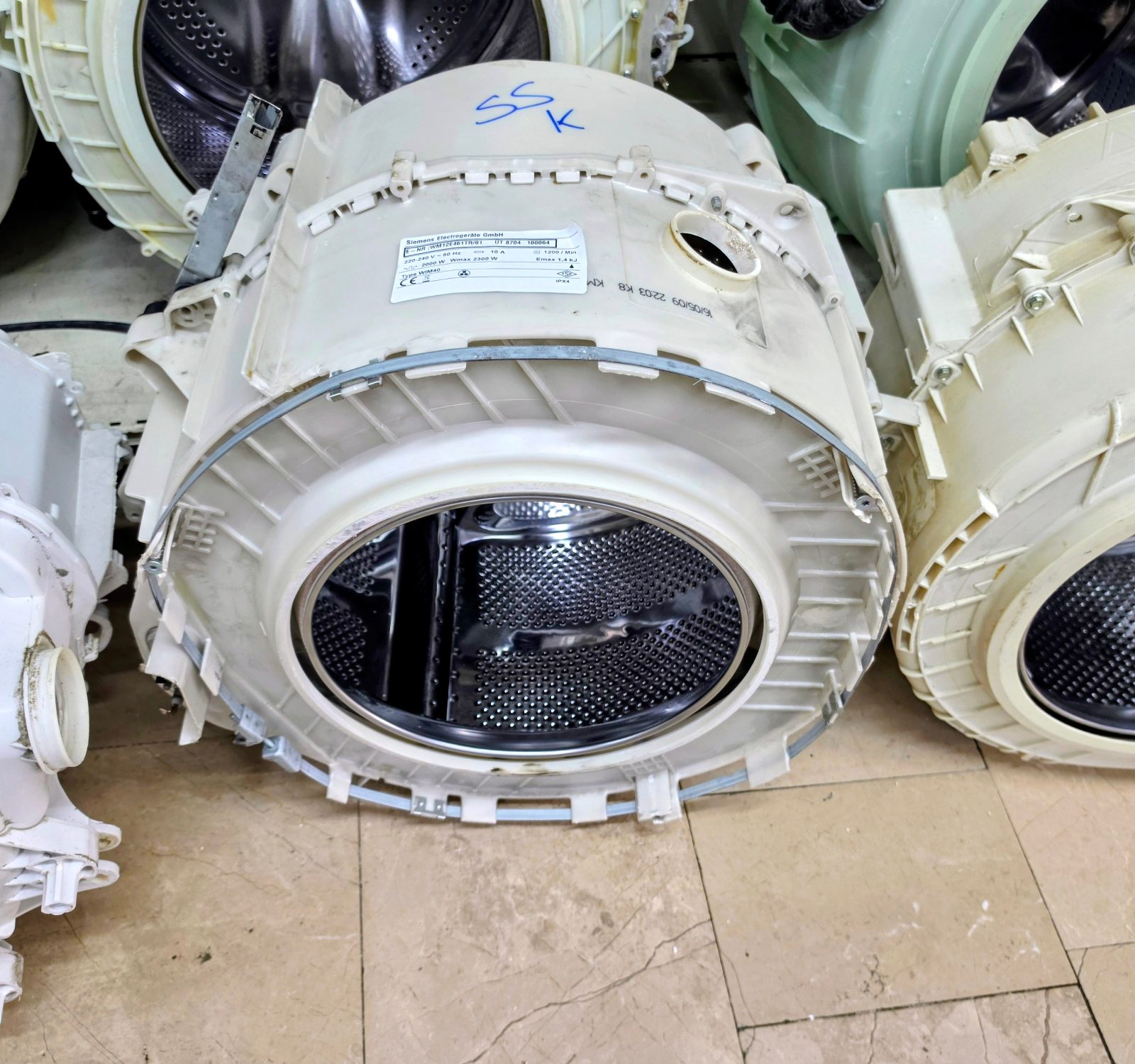 Siemens Bosch Profilo 7 kg 1200 Devir Çamaşır Makinesi Komple Kazan - WM12E461TR — görsel 2