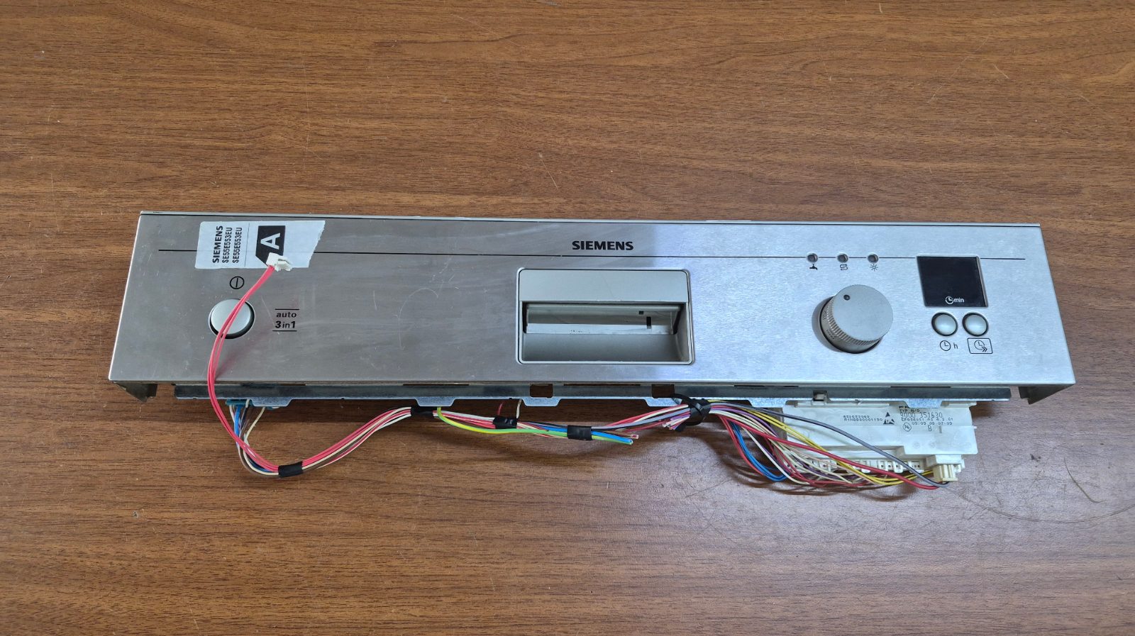 ​Siemens SE55E53EU Bulaşık Makinesi Program Kartı ve Ön Panel Komple — görsel 2