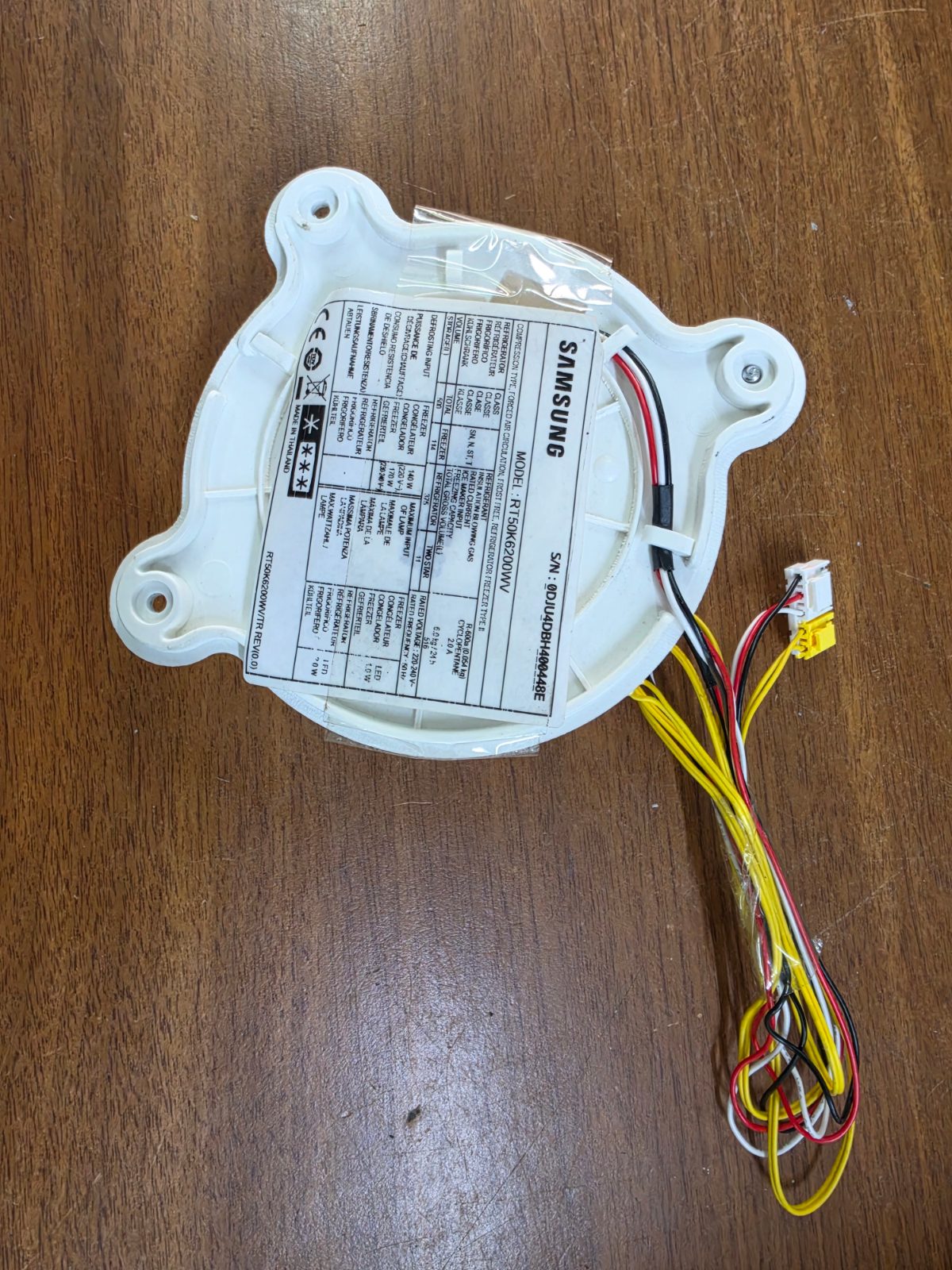 Samsung RT50K6200WV No-Frost Buzdolabı Fan Motor Komple Seti — görsel 7