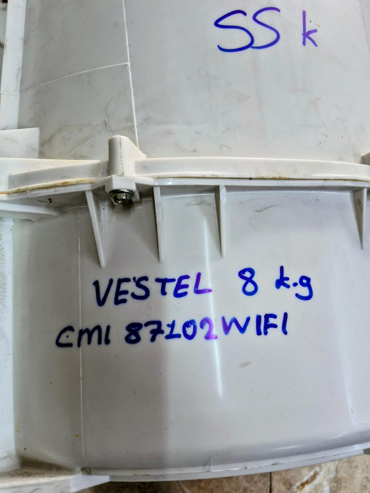 Vestel 8 kg Çamaşır Makinesi Komple Kazan Grubu (CMI 87102 WIFI Uyumlu) — görsel 5