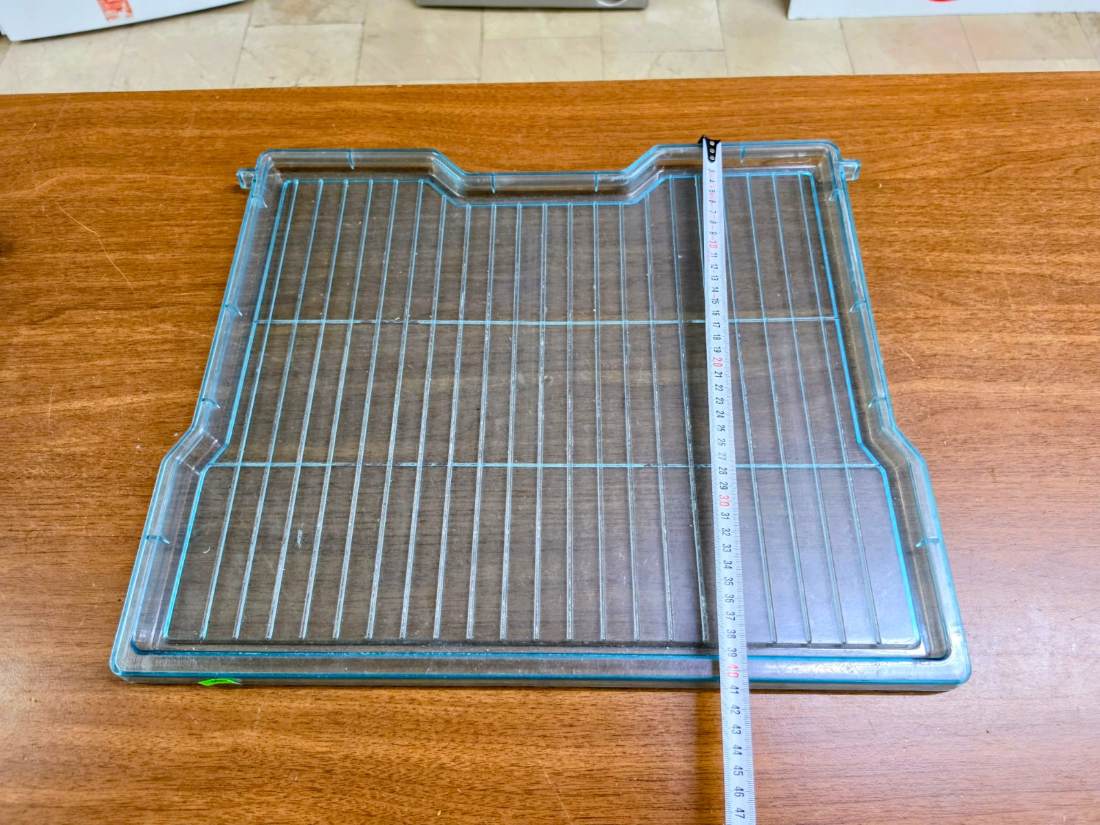 Orijinal Buzdolabı Şeffaf Plastik Rafı – Eski Model (45 cm Derinlik)