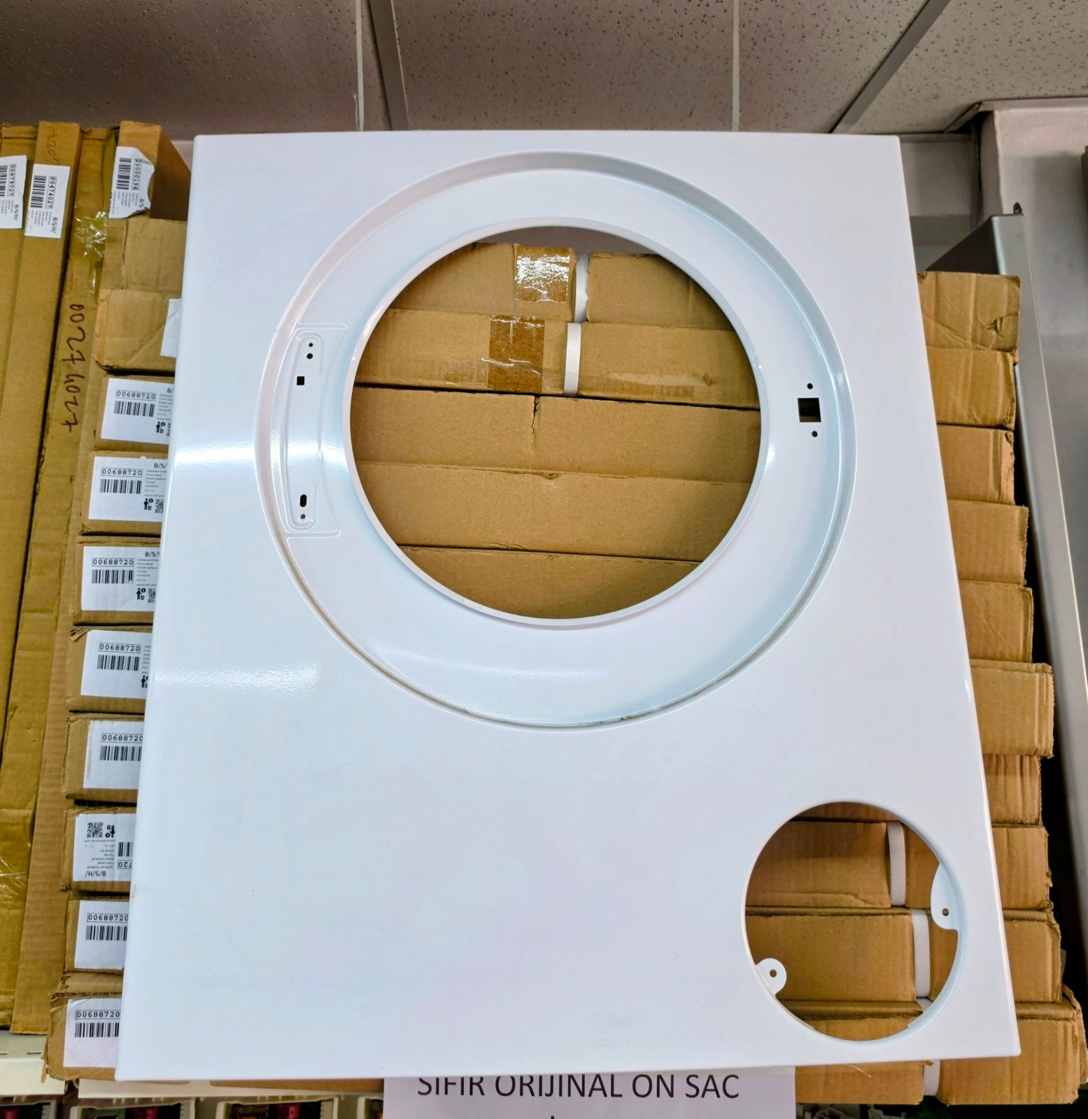 Bosch Siemens Profilo Çamaşır Makinesi Sıfır Orijinal Ön Saç Gövde Duvarı (00688720) — görsel 2