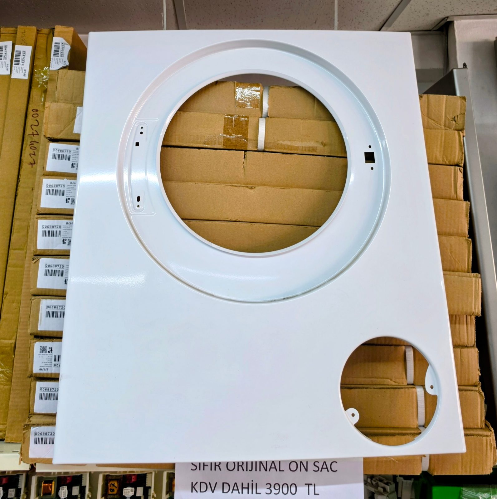 Bosch Siemens Profilo Çamaşır Makinesi Sıfır Orijinal Ön Saç Gövde Duvarı (00688720) — görsel 3