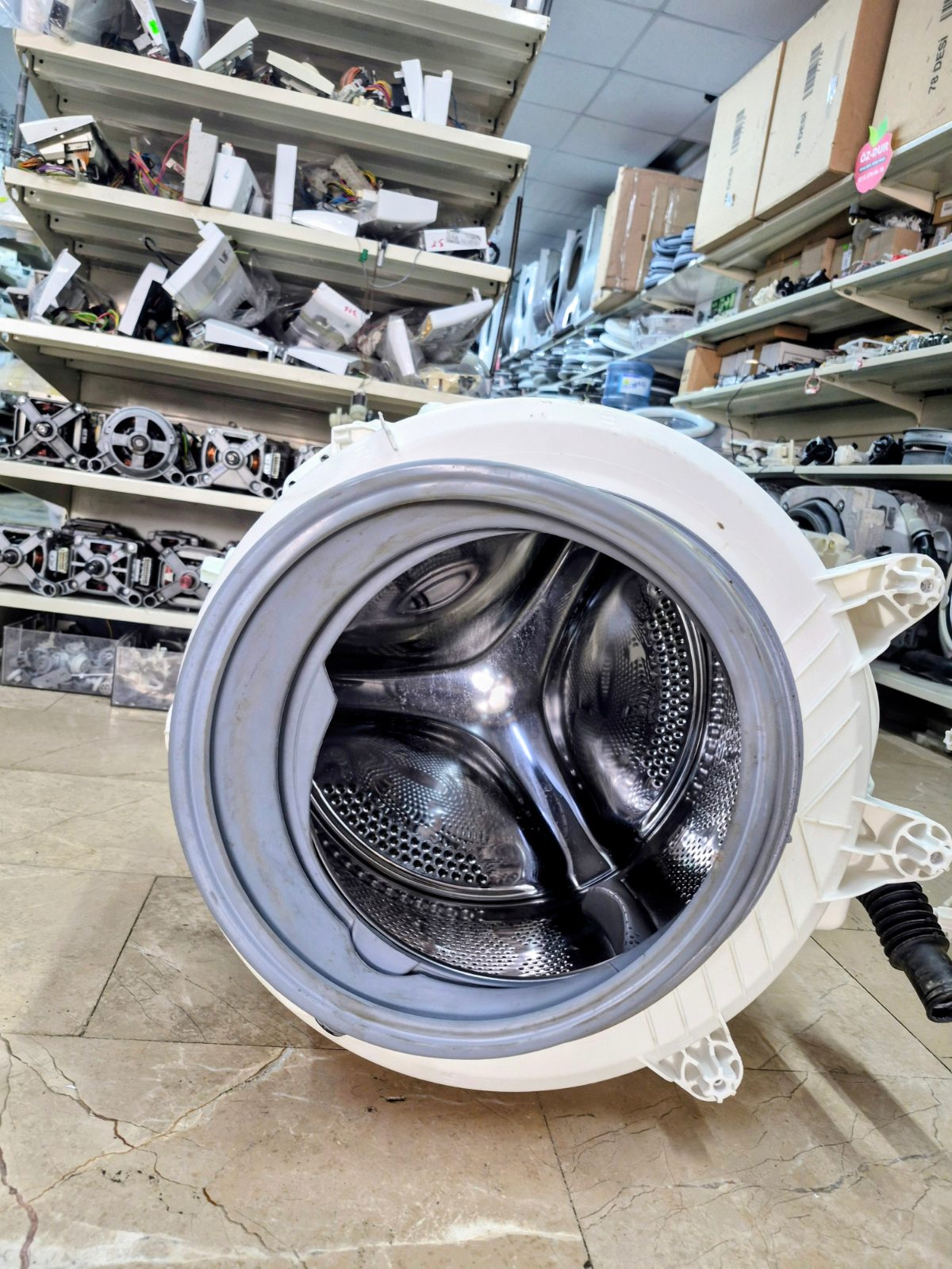 Hoover Çamaşır Makinesi Kazanı Komple Tambur ve Gövde Yeni Tip Orijinal Çıkma