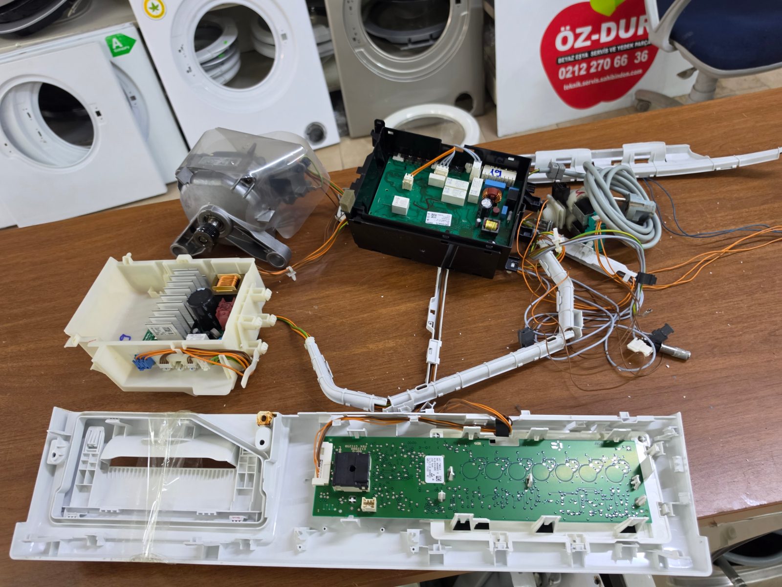 Siemens WM14T480TR/20 iQ500 9 kg 1400 Devir Çamaşır Makinesi Parça Seti — görsel 5