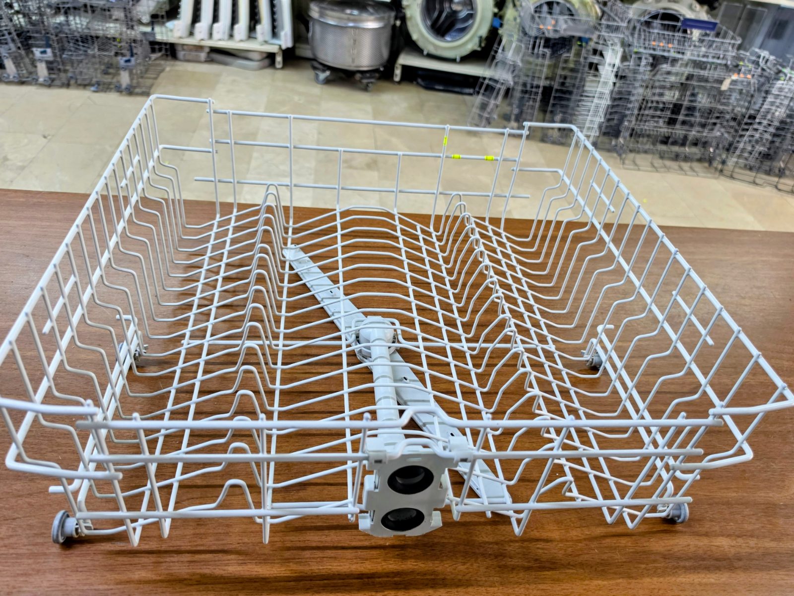 Arçelik 6220 - 6230 / Beko D1 - D2 - D3 Bulaşık Makinesi Üst Sepet (Pervaneli - Beyaz — görsel 5