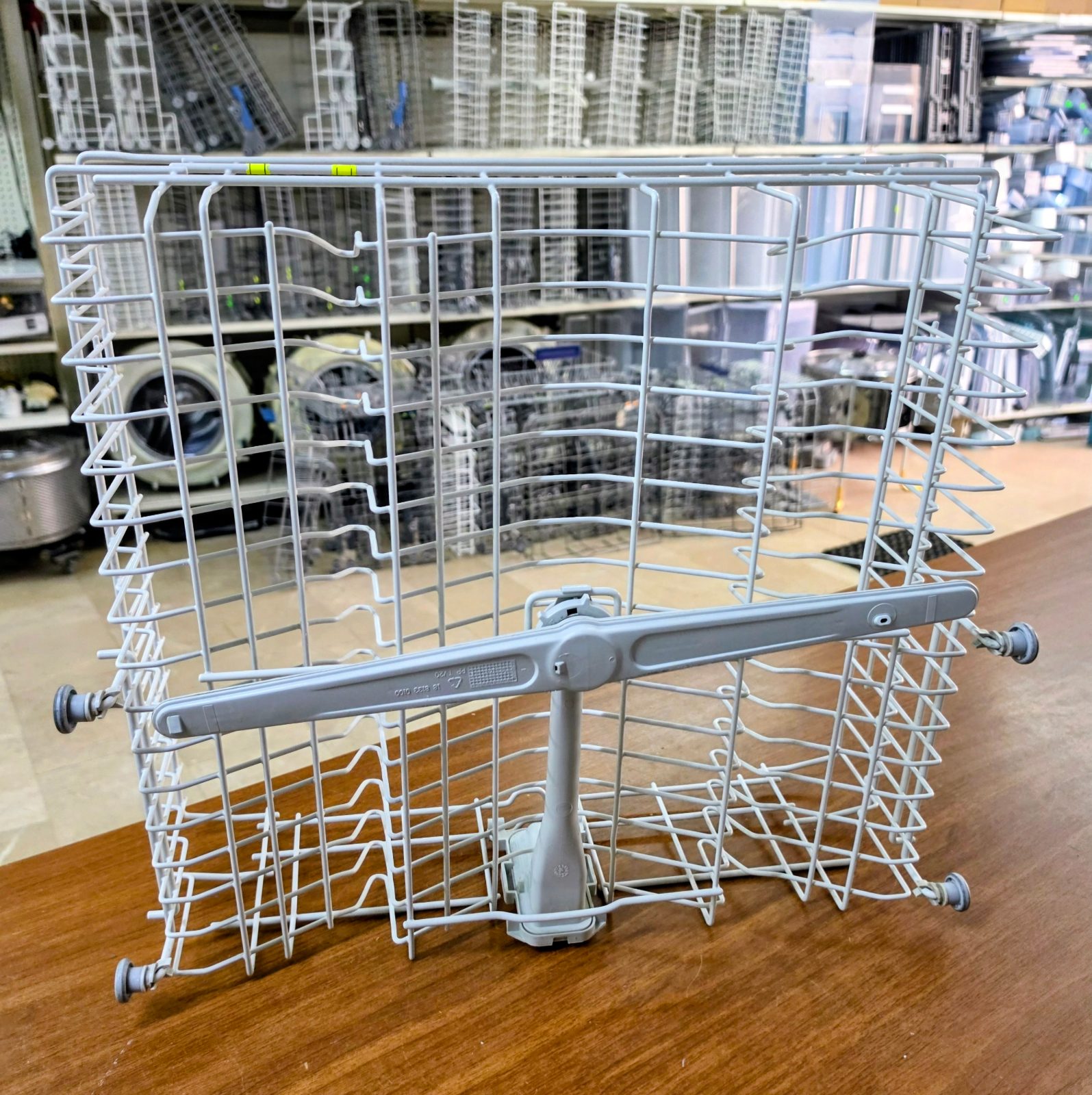 Arçelik 6220 - 6230 / Beko D1 - D2 - D3 Bulaşık Makinesi Üst Sepet (Pervaneli - Beyaz — görsel 9