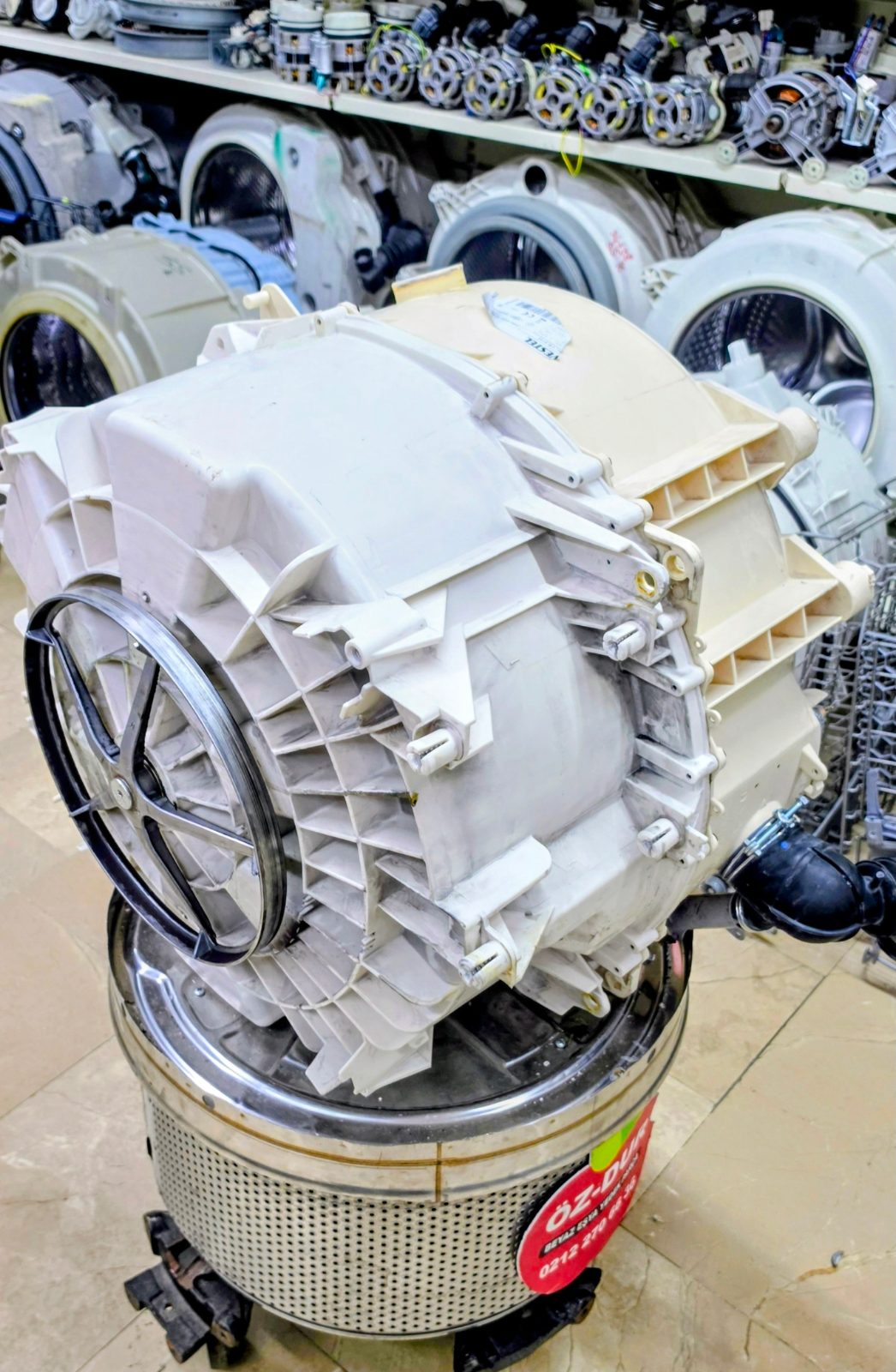 Vestel CM 9710 Çamaşır Makinesi Komple Kazan (Orijinal Çıkma / Temiz) — görsel 4