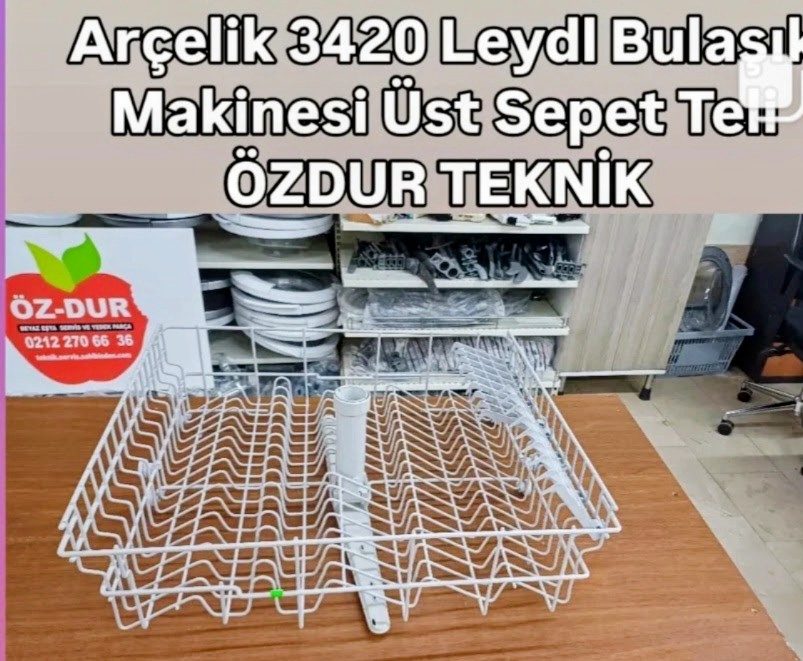 Arçelik Leydi 3420 Bulaşık Makinesi Üst Sepeti / Rafı - Orijinal Yedek Parça — görsel 5