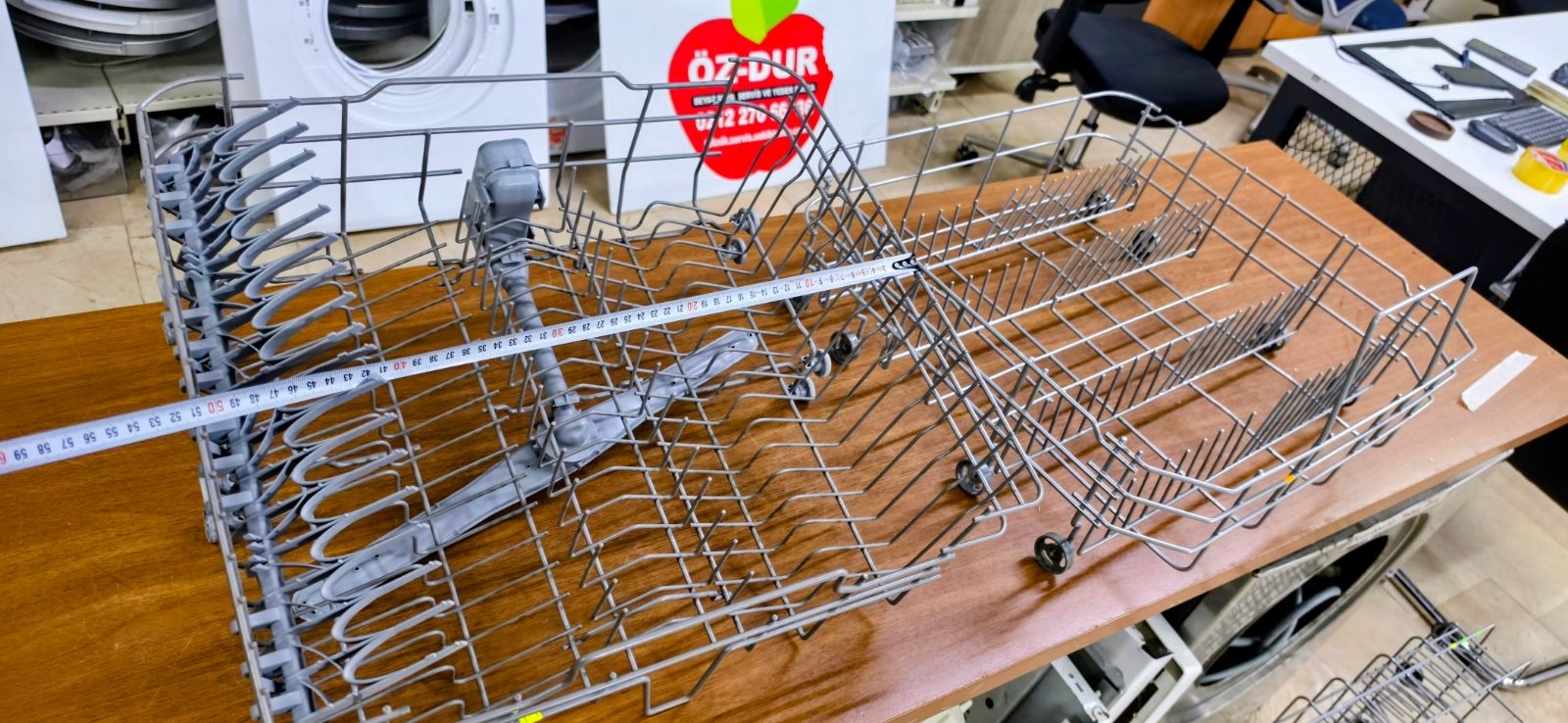 Ferre FDWS 55 MS Bulaşık Makinesi Alt ve Üst Sepet Takımı (Temiz / Revizyonlu — görsel 2
