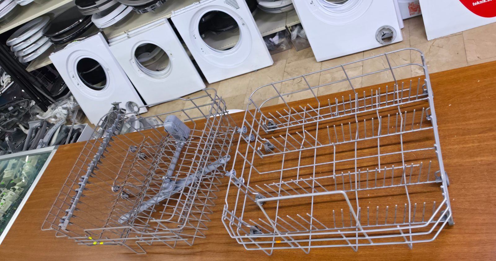 Ferre FDWS 55 MS Bulaşık Makinesi Alt ve Üst Sepet Takımı (Temiz / Revizyonlu — görsel 6