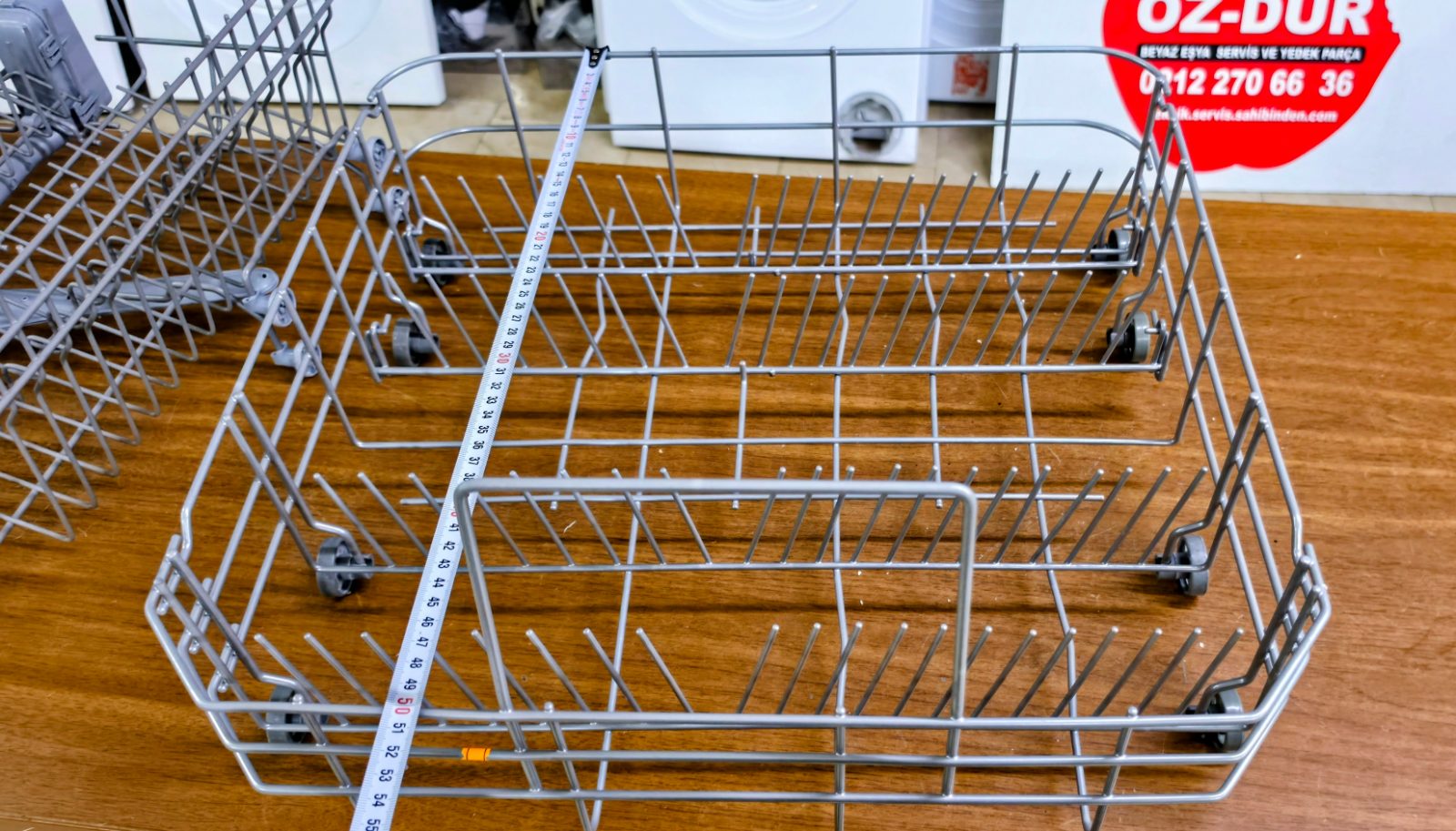 Ferre FDWS 55 MS Bulaşık Makinesi Alt ve Üst Sepet Takımı (Temiz / Revizyonlu — görsel 16