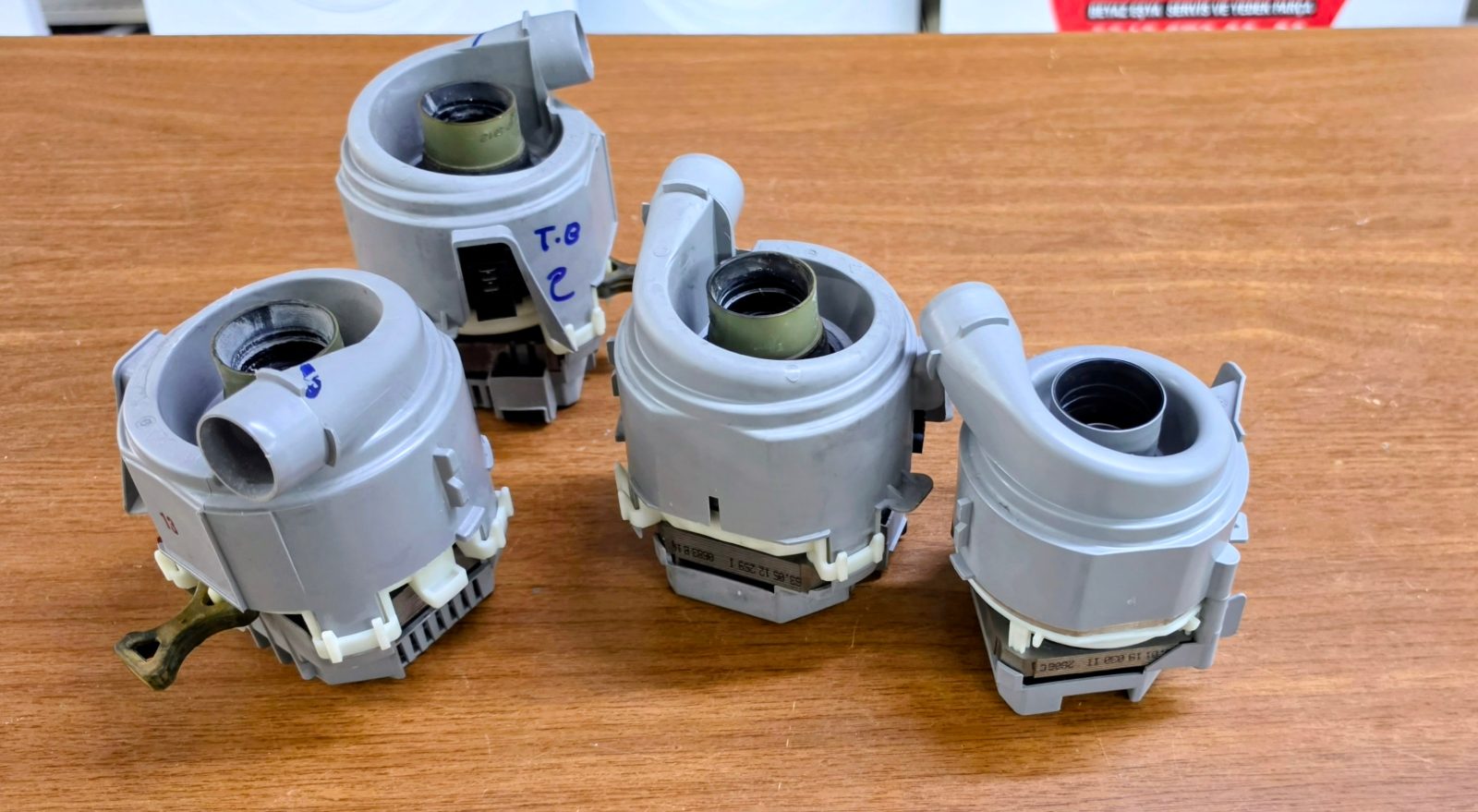 Bosch Siemens Profilo Bulaşık Makinesi Isıtma Pompası - 00651956 Orijinal Çıkma Motor — görsel 7