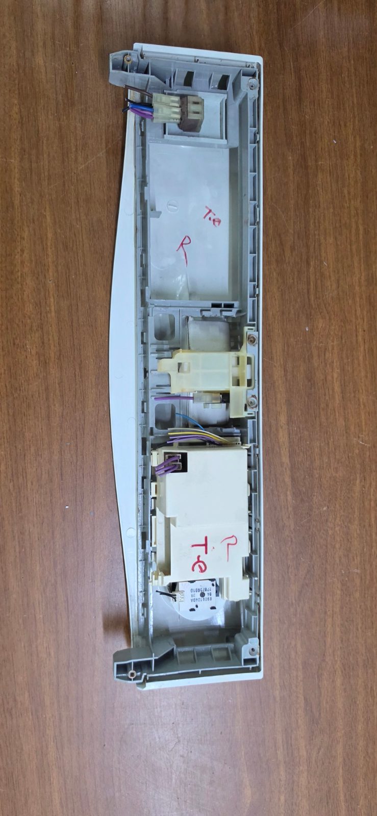 Arçelik 6040 E Bulaşık Makinesi Ön Paneli / Kontrol Paneli (Orijinal) — görsel 3