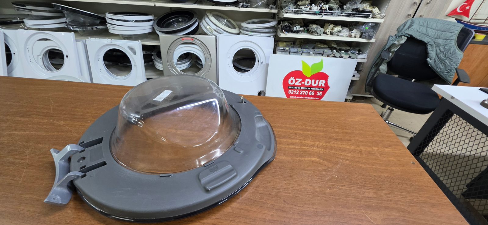 Samsung WW10N644RBW/AH 10 kg Çamaşır Makinesi Orijinal Komple Kapak — görsel 12