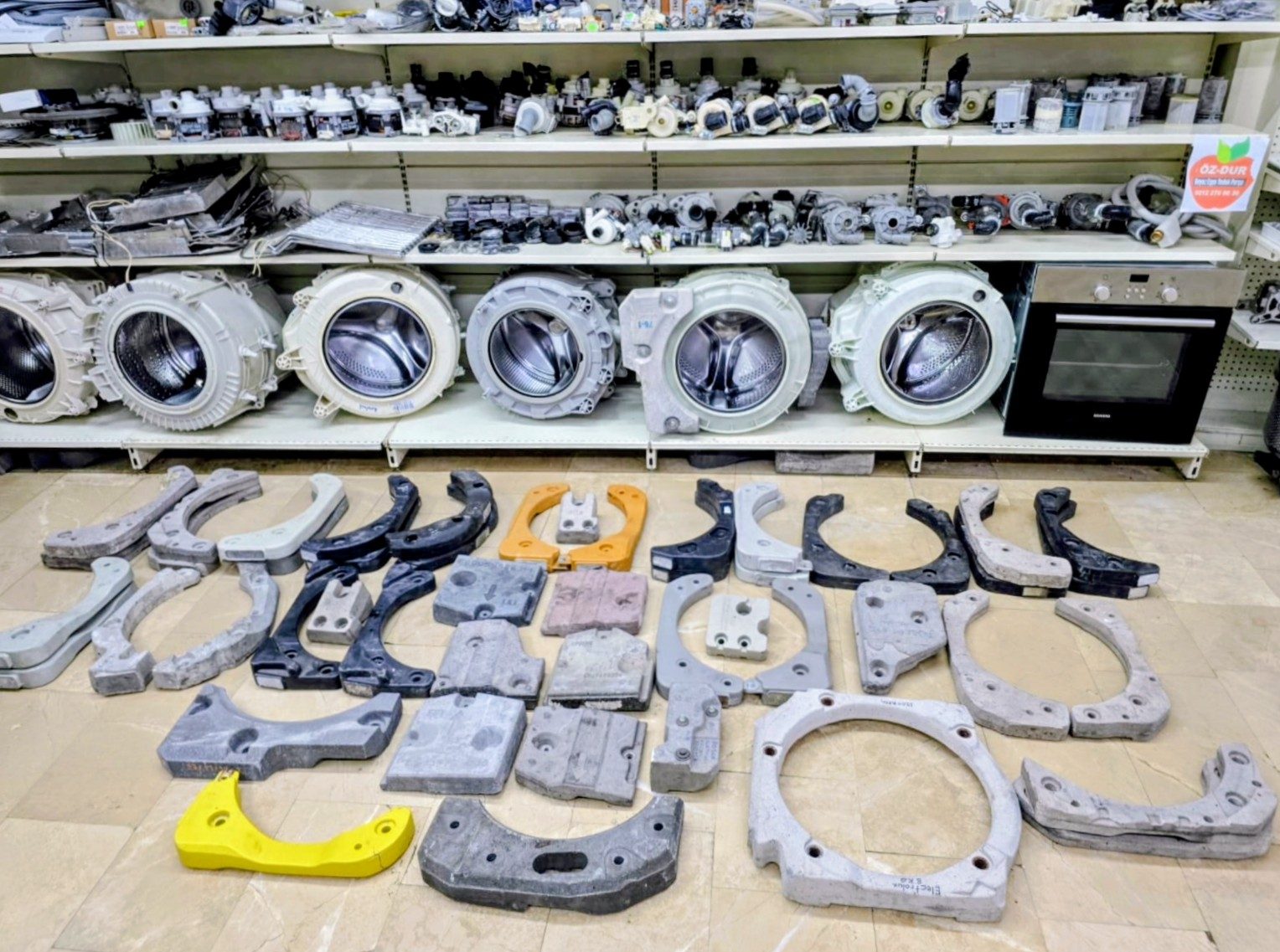 Çamaşır Makinesi Denge Taşı / Ağır Parça Çeşitleri – Özdur Teknik — görsel 8